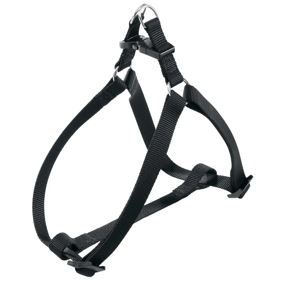 Ferplast Pettorina Cane Taglia Grande EASY L, Pettorina per Cani Regolabile, Facile da Indossare, 54-78 cm. Nero - immagine 1