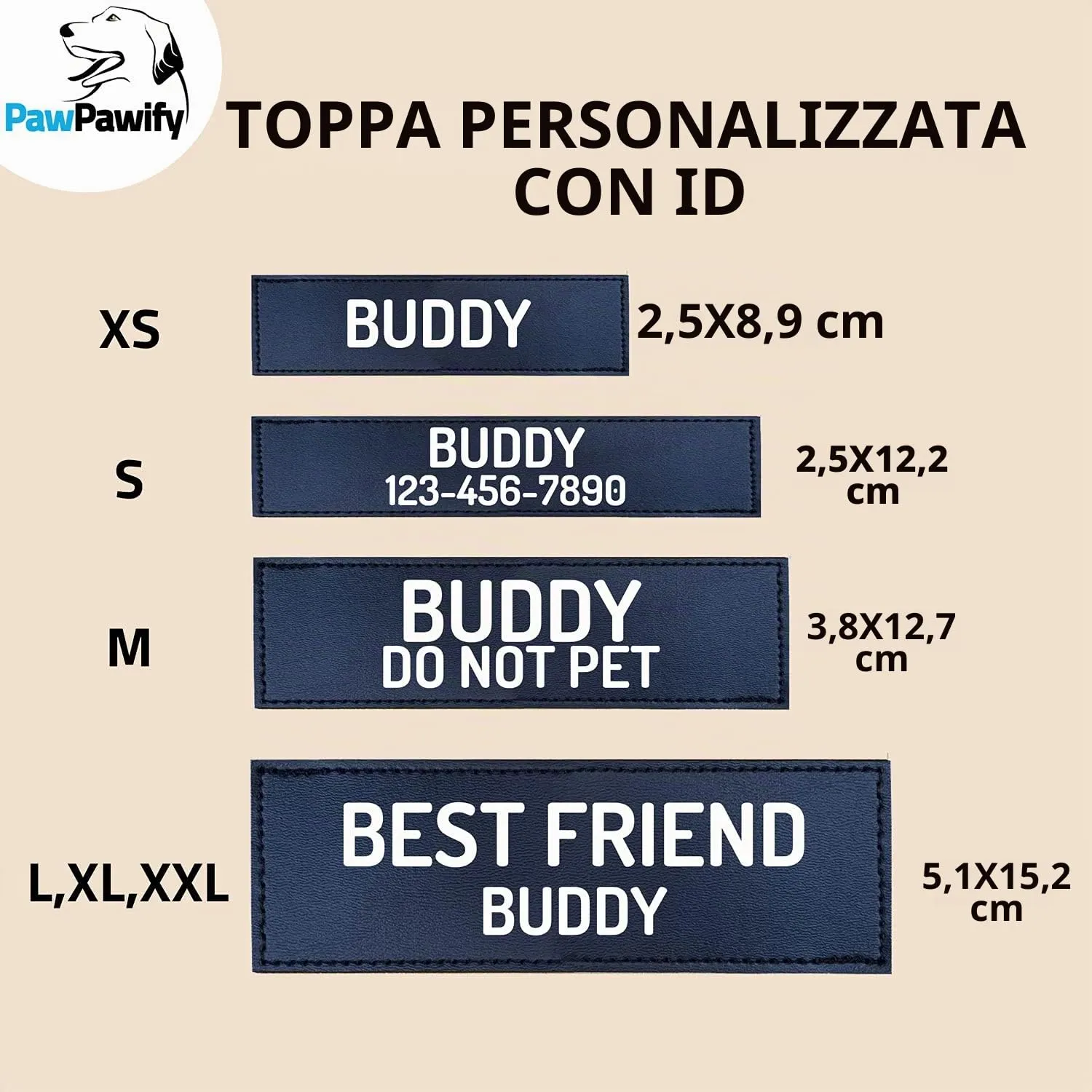PawPawify, Pettorina per cani antitiro forte, per evitare strattoni, tirate o soffocamento, per addestramento e passeggiate, personalizzabile con nome e telefono, XXL, petto 84-117 cm, rosso mimetico - immagine 2