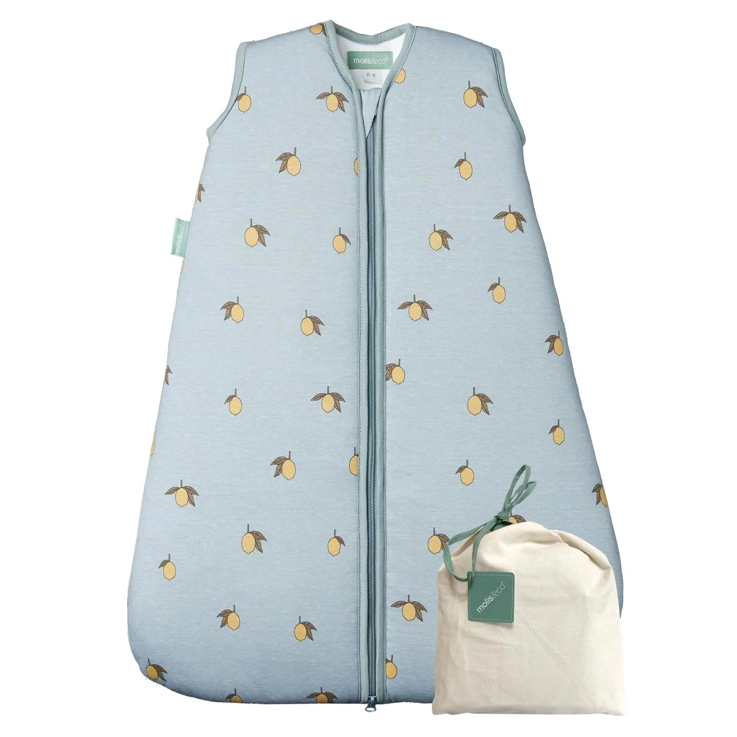 molis&co - Sacco Nanna - Sacco nanna invernale per Neonati e Bambini - Sacchi Nanna 2.5 tog - 100% Cotone (Oeko-TEX 100) - Colima (6 a 18 mesi) - immagine 1