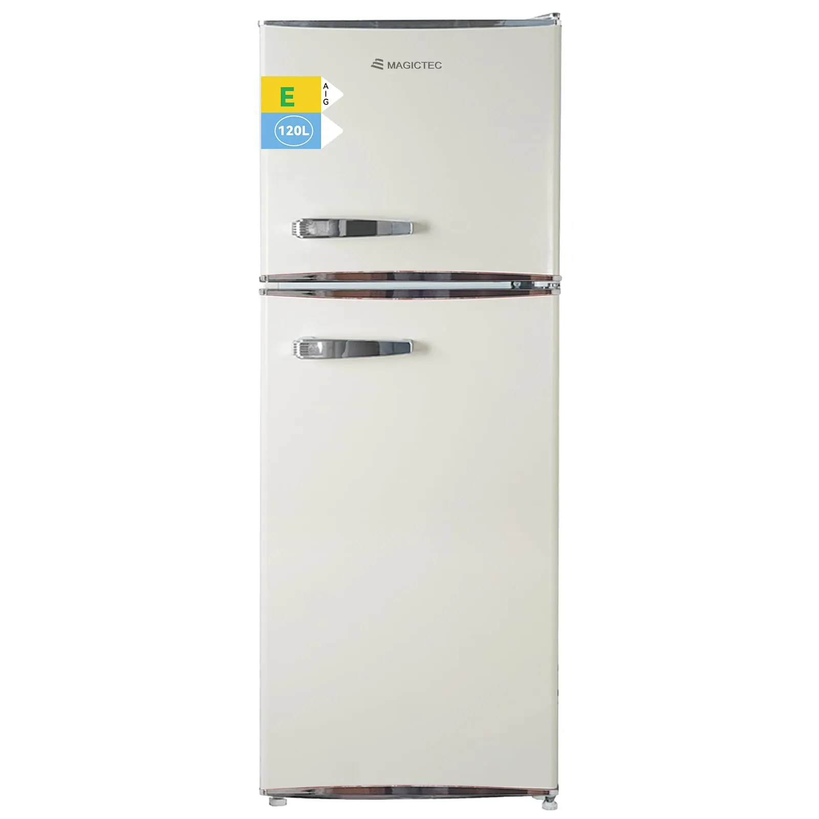 magictec Frigorifero Retro con Congelatore 120L | Low Frost | Stile Vintage - immagine 1