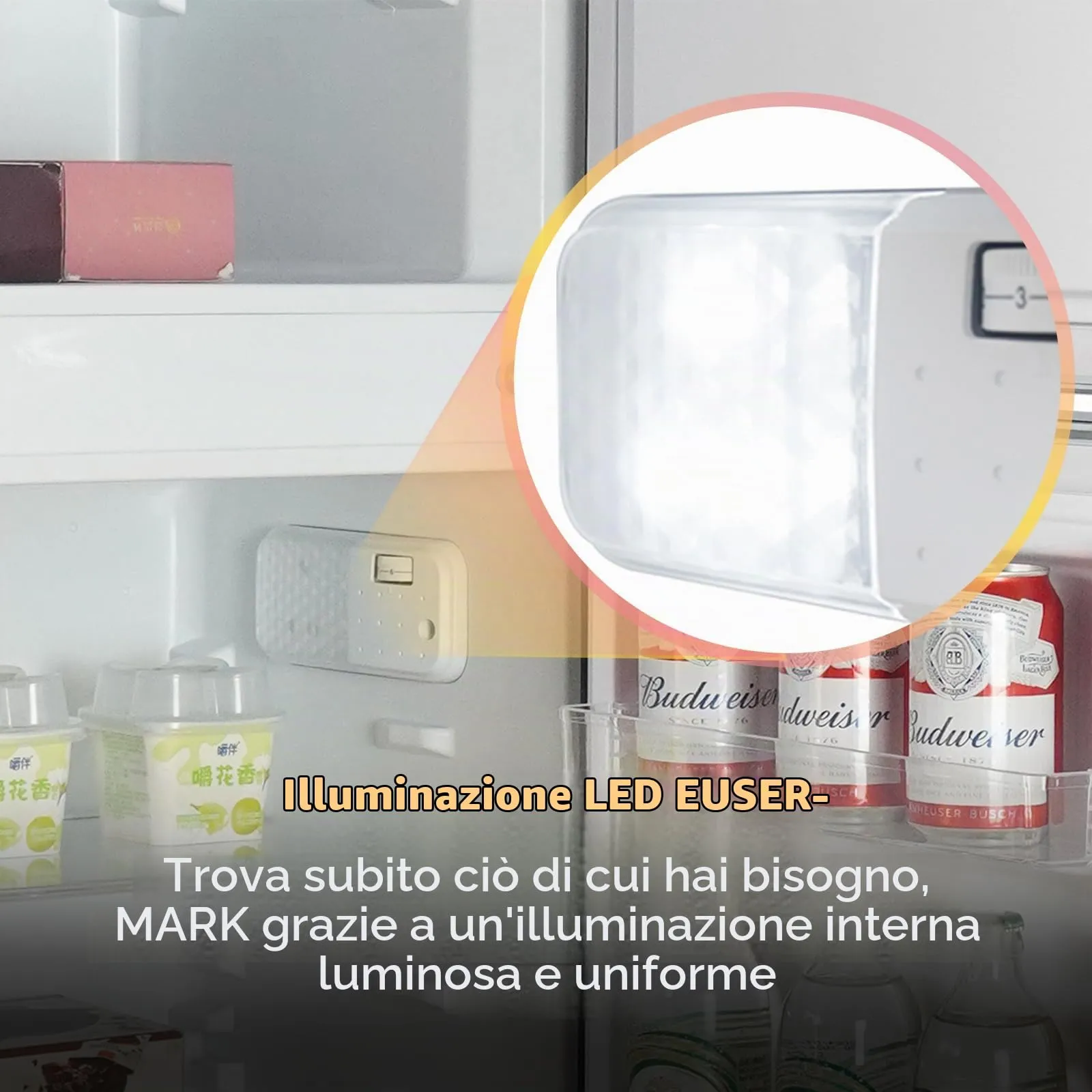 magictec Frigorifero Retro con Congelatore 120L | Low Frost | Stile Vintage - immagine 2