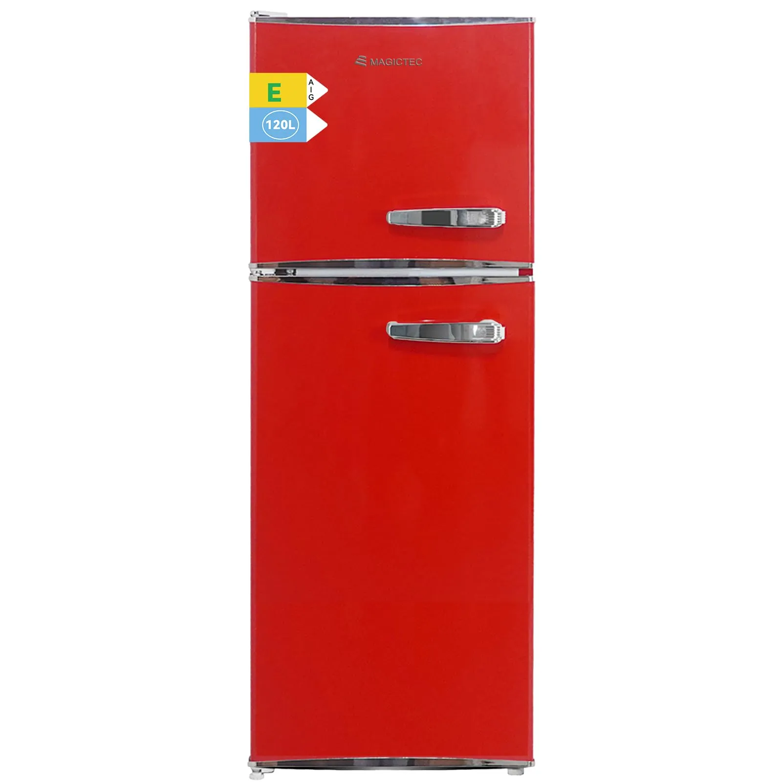 magictec Frigorifero Retro con Congelatore 120L | Low Frost | Stile Vintage - immagine 1