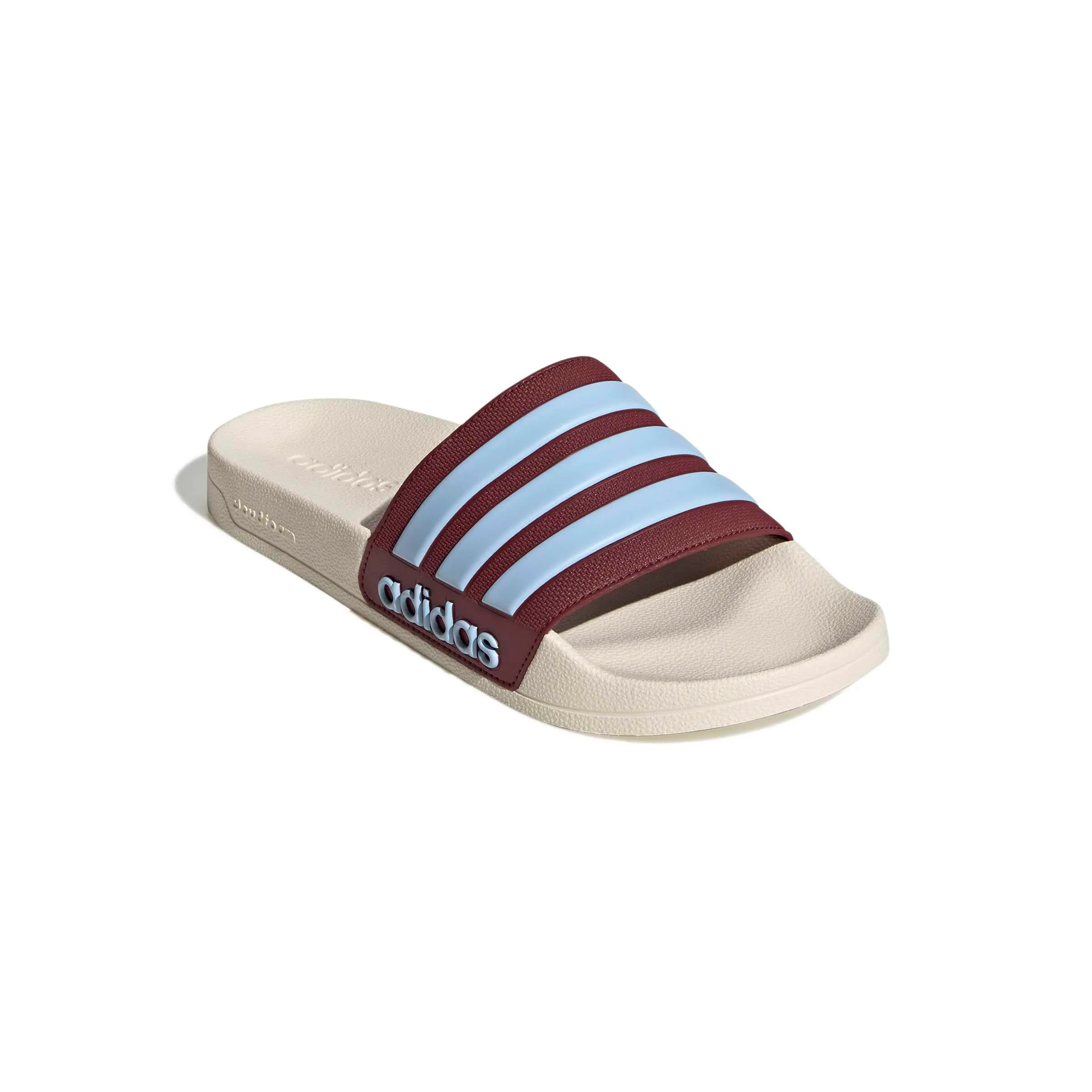 adidas Unisex - Adulto Adilette Shower Slides Sandal, off white/ice blue/shadow red, 47 EU - immagine 4