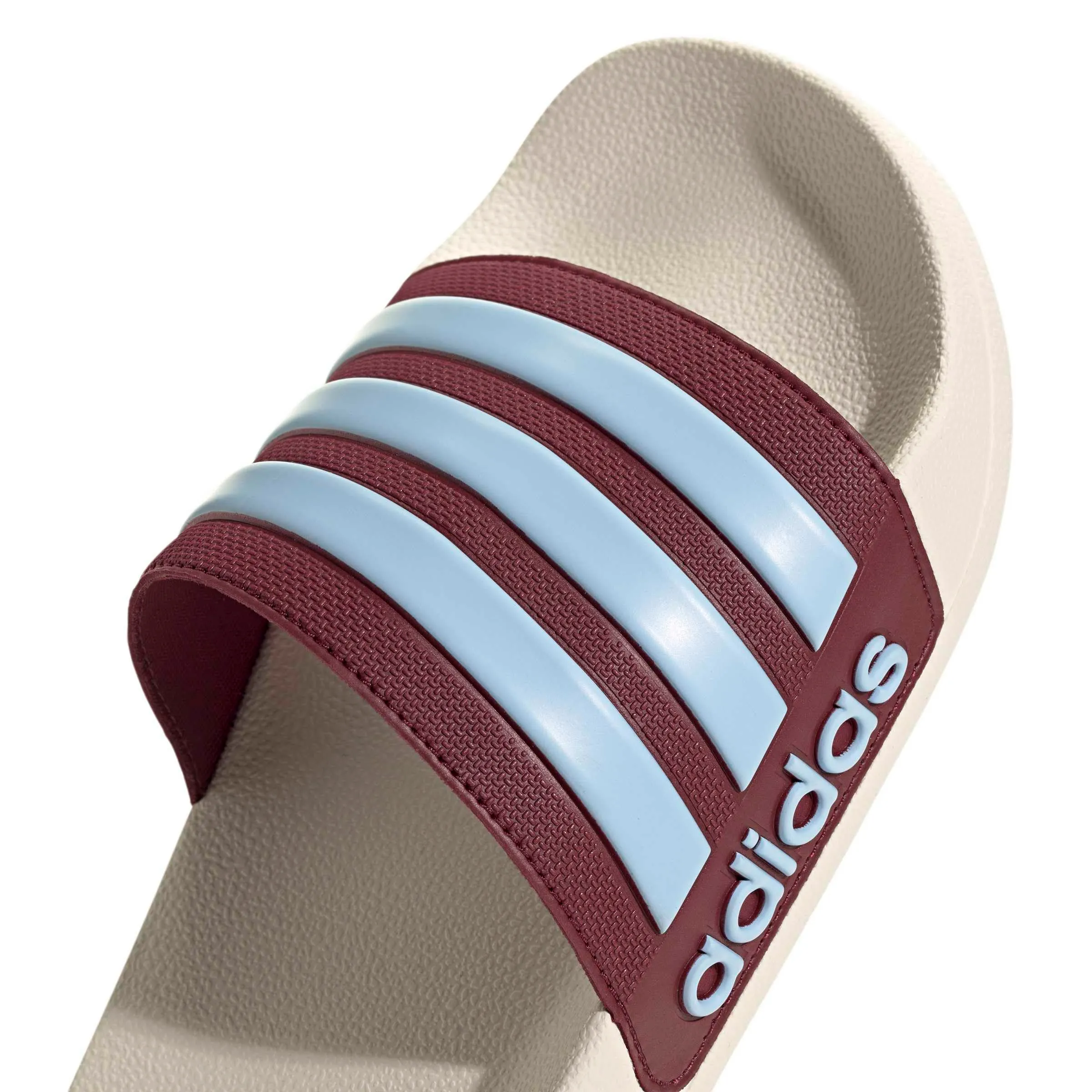 adidas Unisex - Adulto Adilette Shower Slides Sandal, off white/ice blue/shadow red, 47 EU - immagine 6