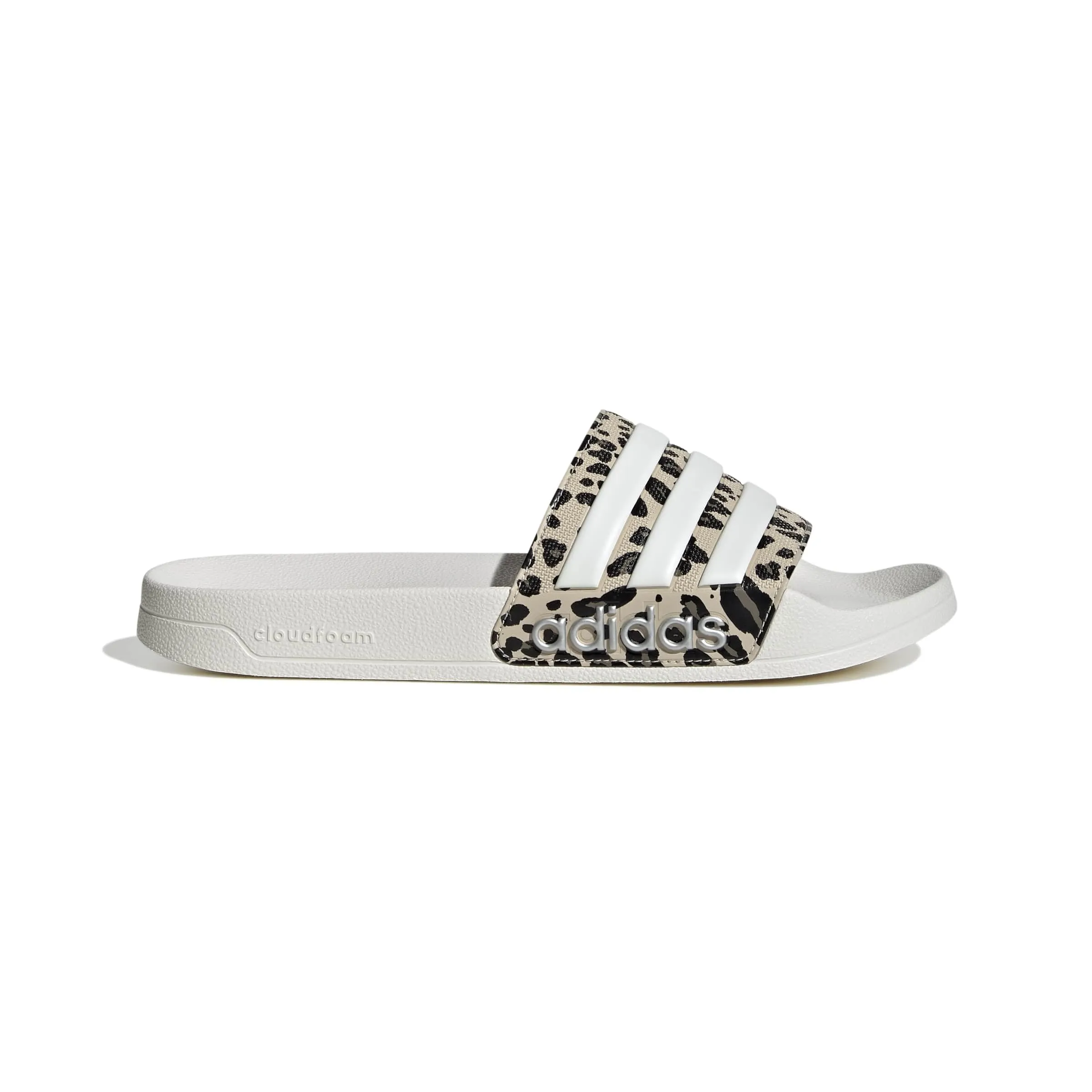 adidas Unisex - Adulto Adilette Shower Slides Sandal, Crystal Linen/core white/Khaki Six, 43 EU - immagine 2