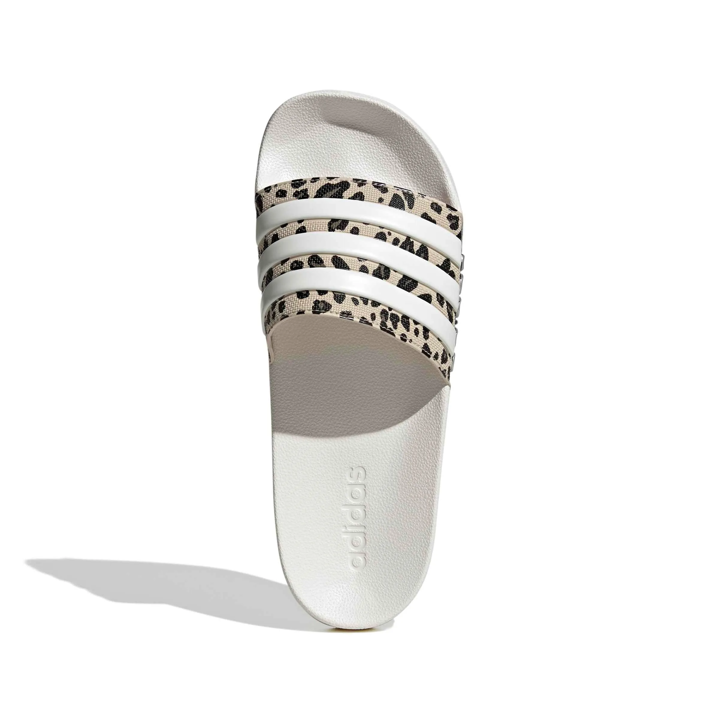 adidas Unisex - Adulto Adilette Shower Slides Sandal, Crystal Linen/core white/Khaki Six, 43 EU - immagine 7