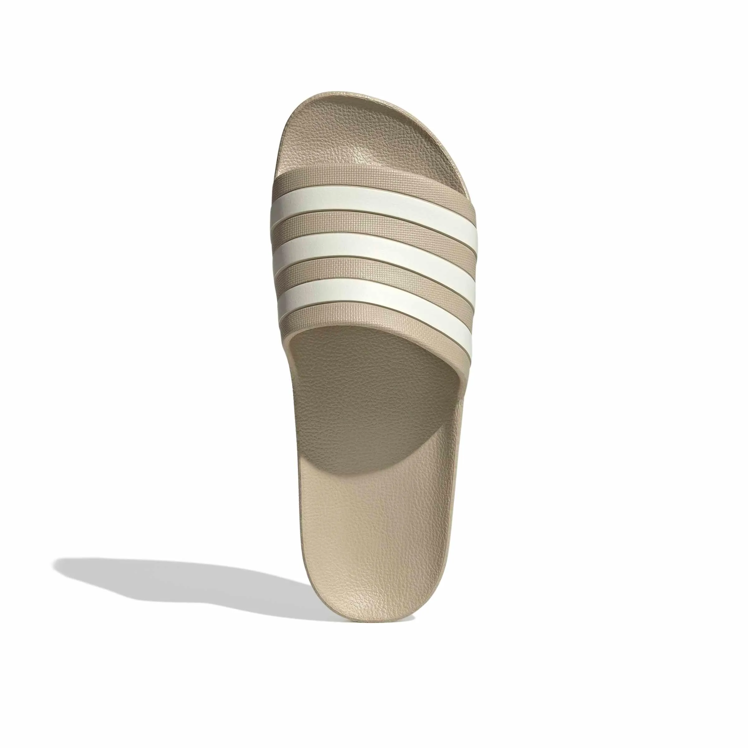 adidas Unisex Adilette Aqua Slides Khaki Three/Off White/Off White 13 UK 48.5 EU - immagine 2