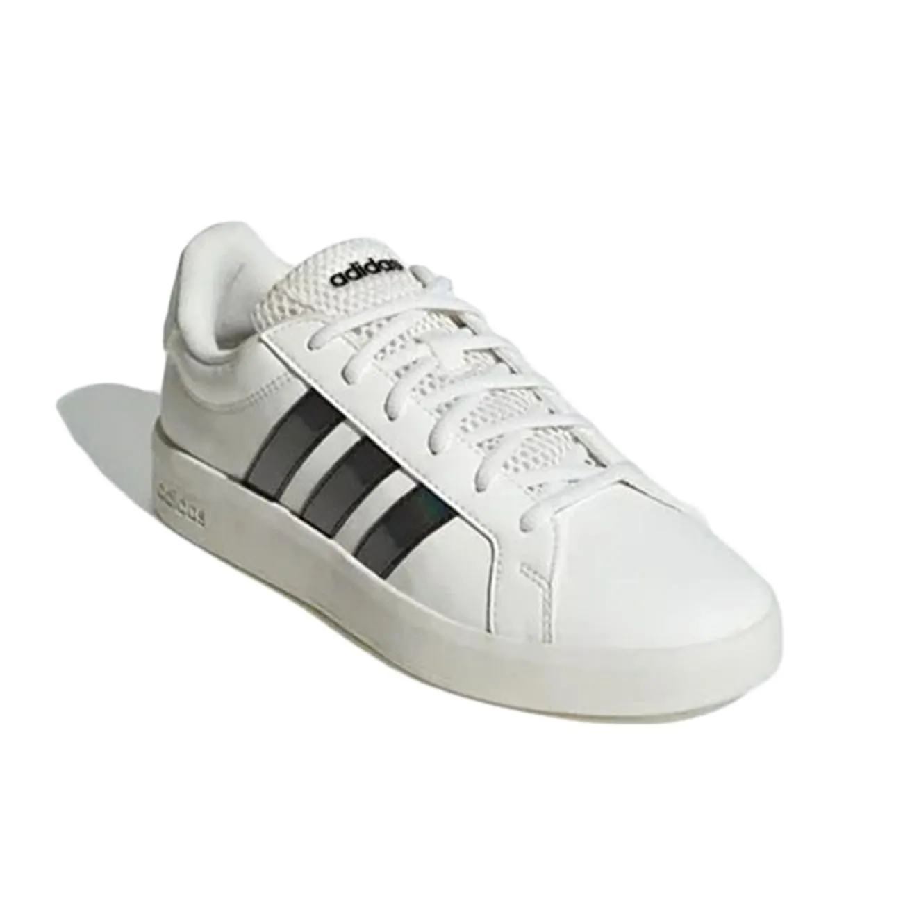 adidas Donna Grand Court Base 3.0 Shoes, Core White/Core Black/Core Black, 38 2/3 EU - immagine 1