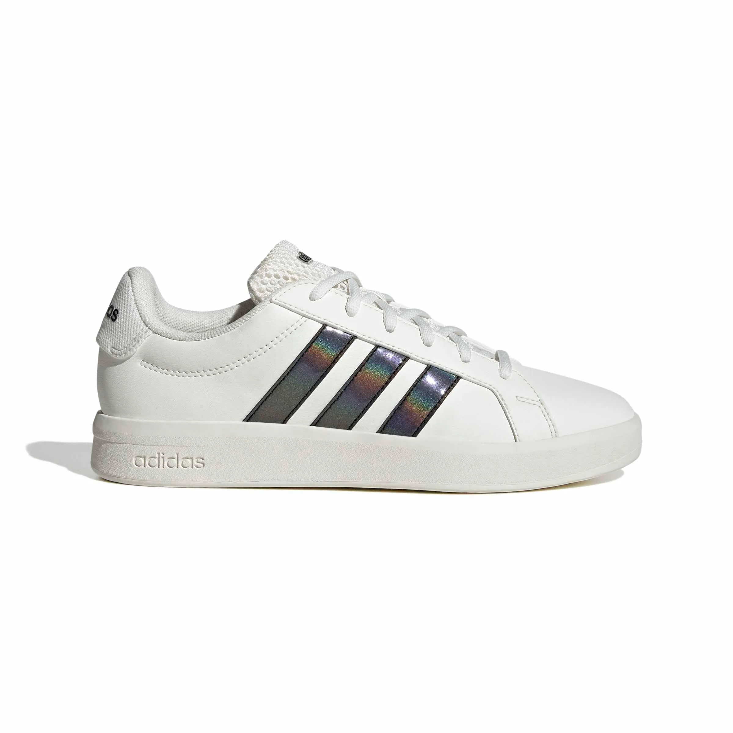 adidas Donna Grand Court Base 3.0 Shoes, Core White/Core Black/Core Black, 42 EU - immagine 2