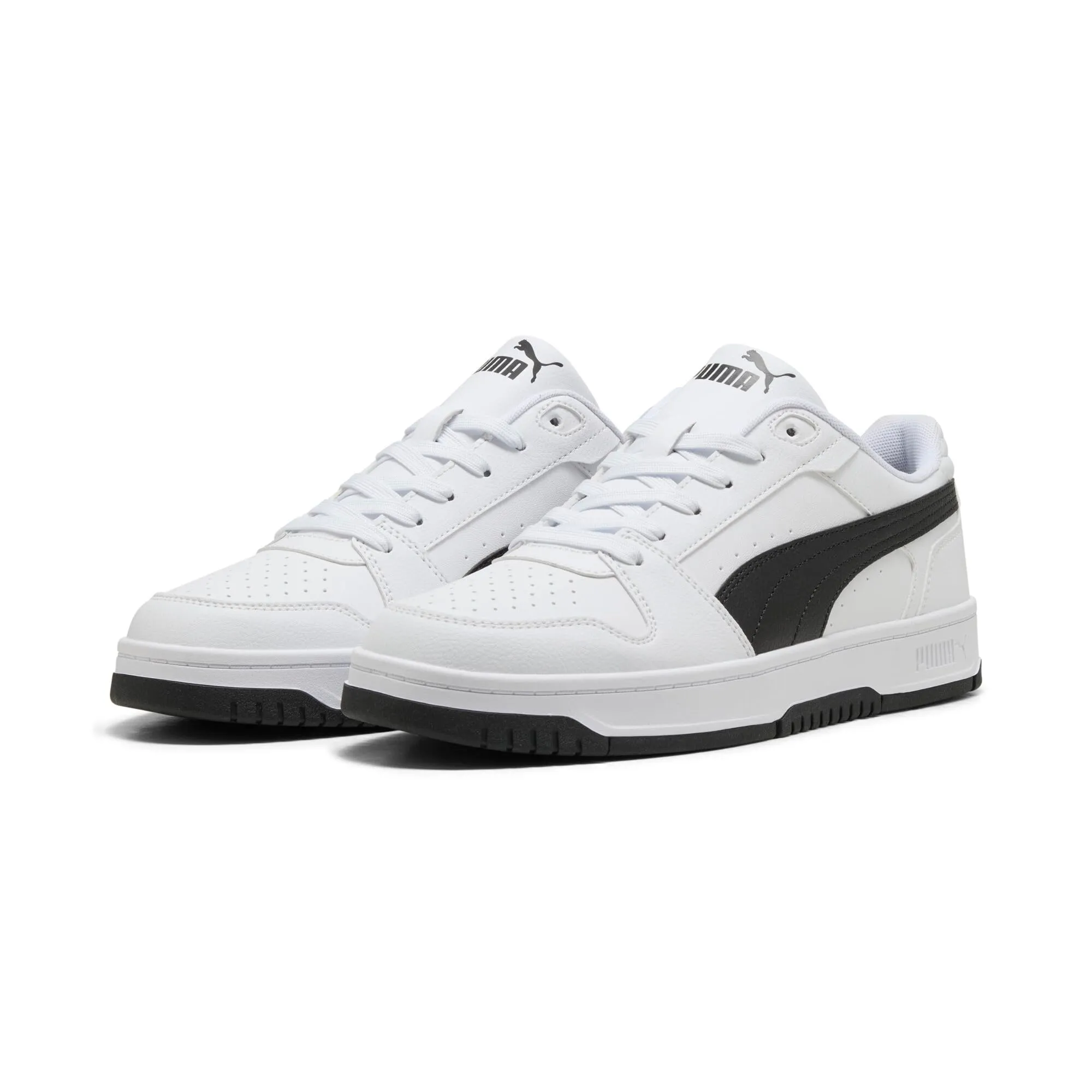 Puma Sneaker Unisex Rebound Slam Lo, Bianco Nero, 40 - immagine 1