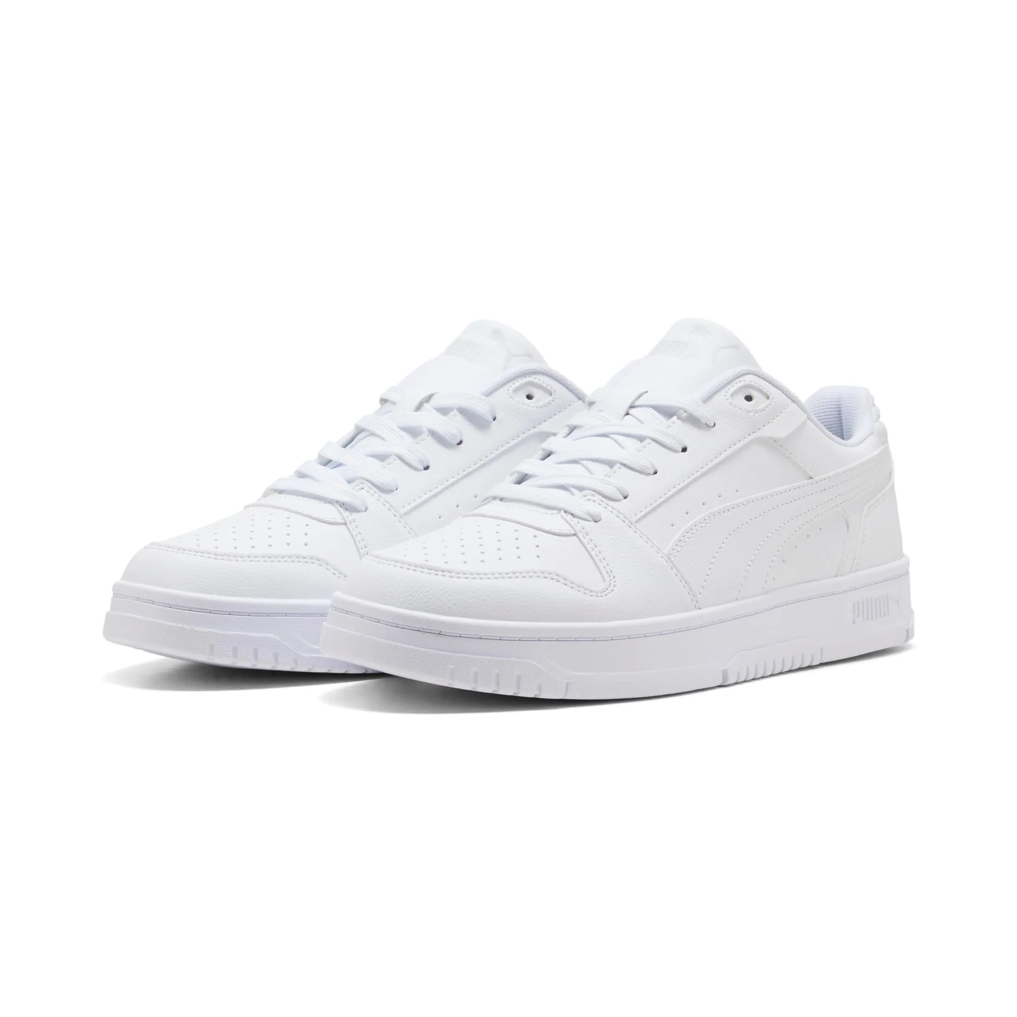 Puma Unisex Rebound Slam Lo Sneaker, Bianco Glacial Grey, 42 EU - immagine 1