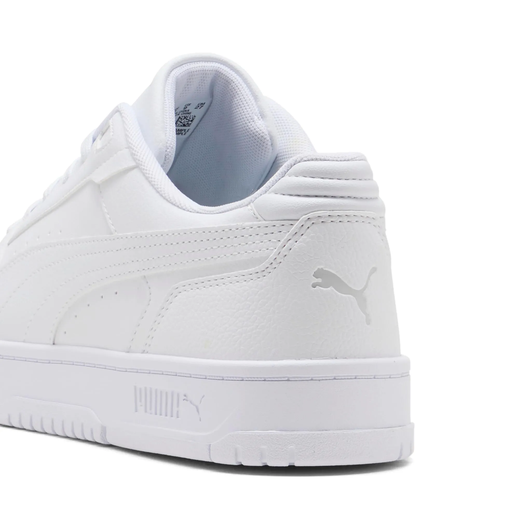 Puma Sneaker Rebound Slam Lo Unisex, Bianco-Grigio glaciale, 4.5 UK - immagine 2