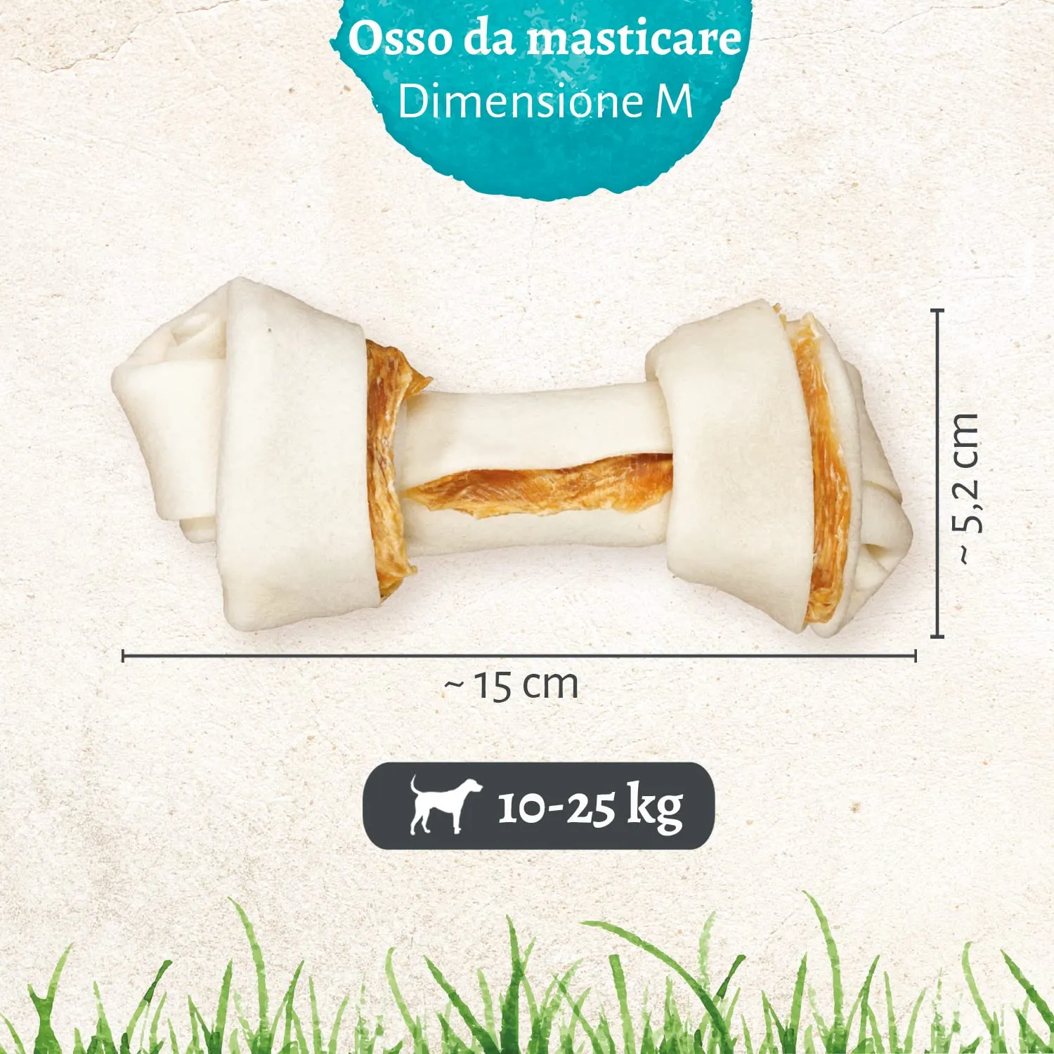 8in1 PRO Dental Bone M - Ossa masticabili per l'Igiene Orale - 1 Pezzo - immagine 5