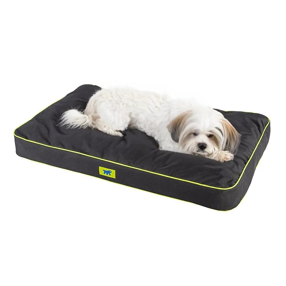 Ferplast Cuccia Ortopedica per Cani Piccoli Materassino per Cani Impermeabile e Antigraffio Cuccia Morbida Polo, 65 x 40 x h 8 CM, NERO - immagine 1