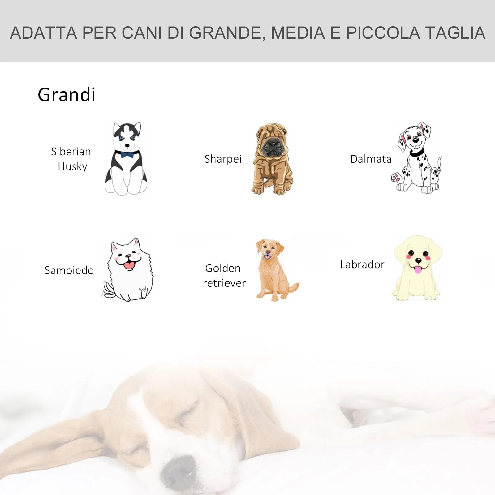 PawHut Kennel Gabbia per Cani Pieghevole, 109.5x71x78cm, Grigio Scuro - immagine 8