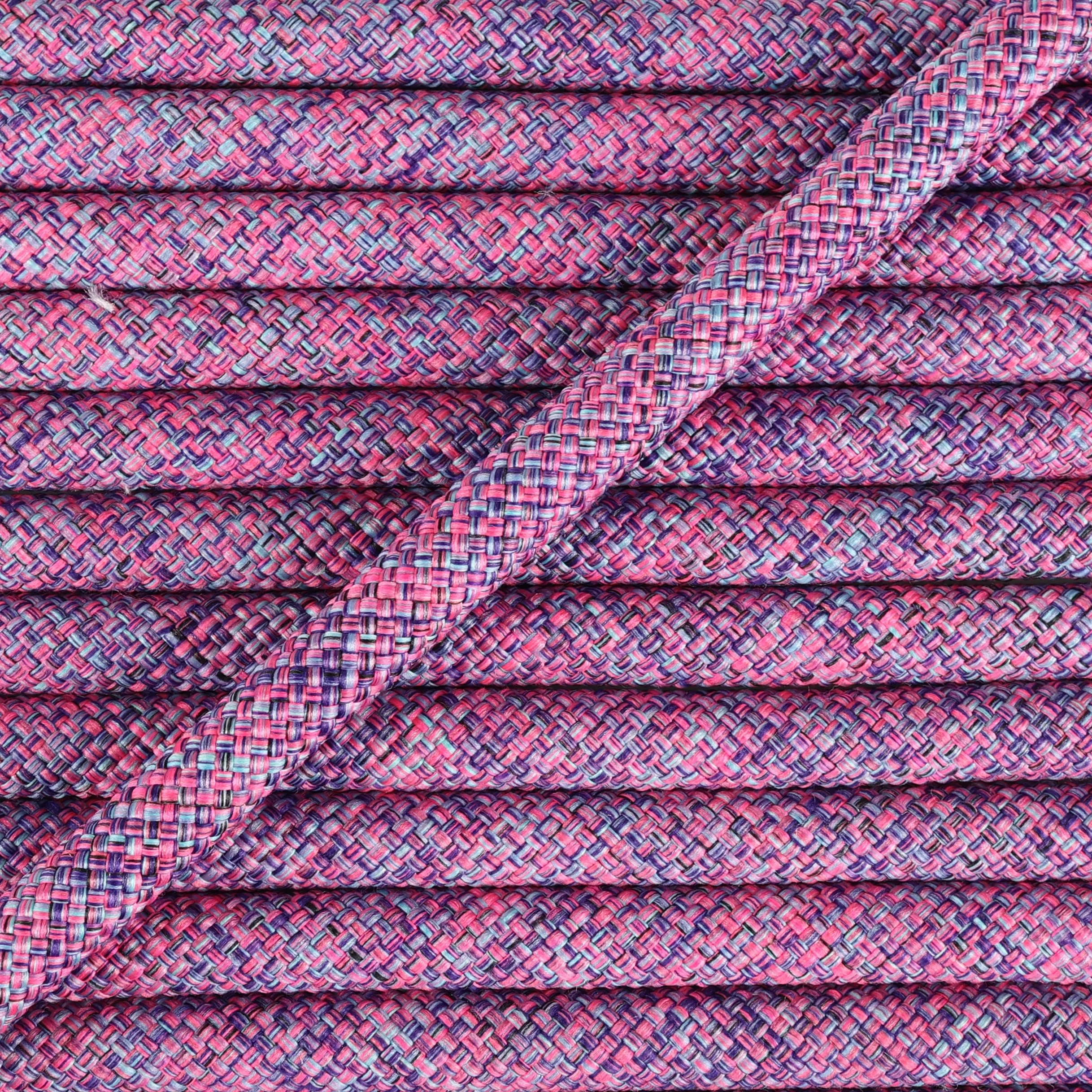 Ganzoo corda PPM 5 m in pezzo 10 mm, intreccio in polipropilene multifilamento, bonbon, cima tonda per fai da te, nodi e lavorazioni, guinzaglio cane, collare - immagine 2