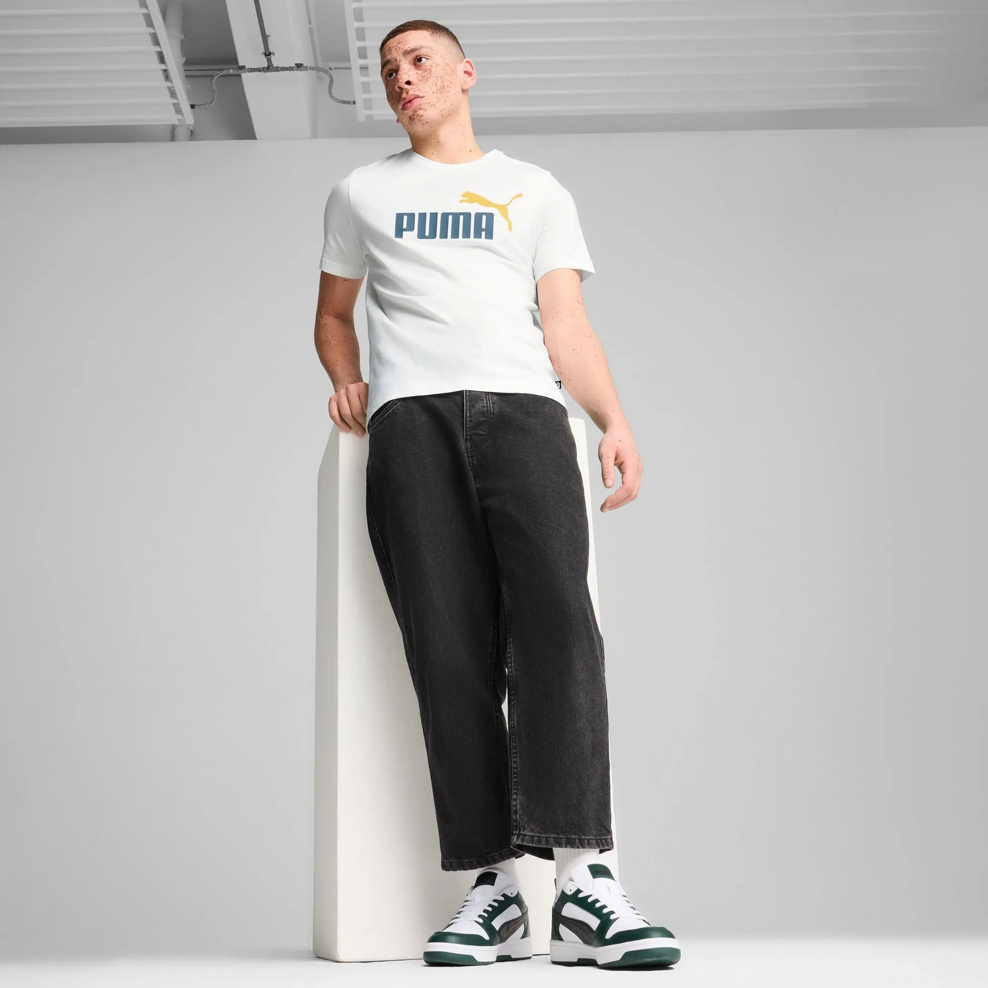PUMA REBOUND V6 LOW 392328 34 BIANCO 44 - immagine 2