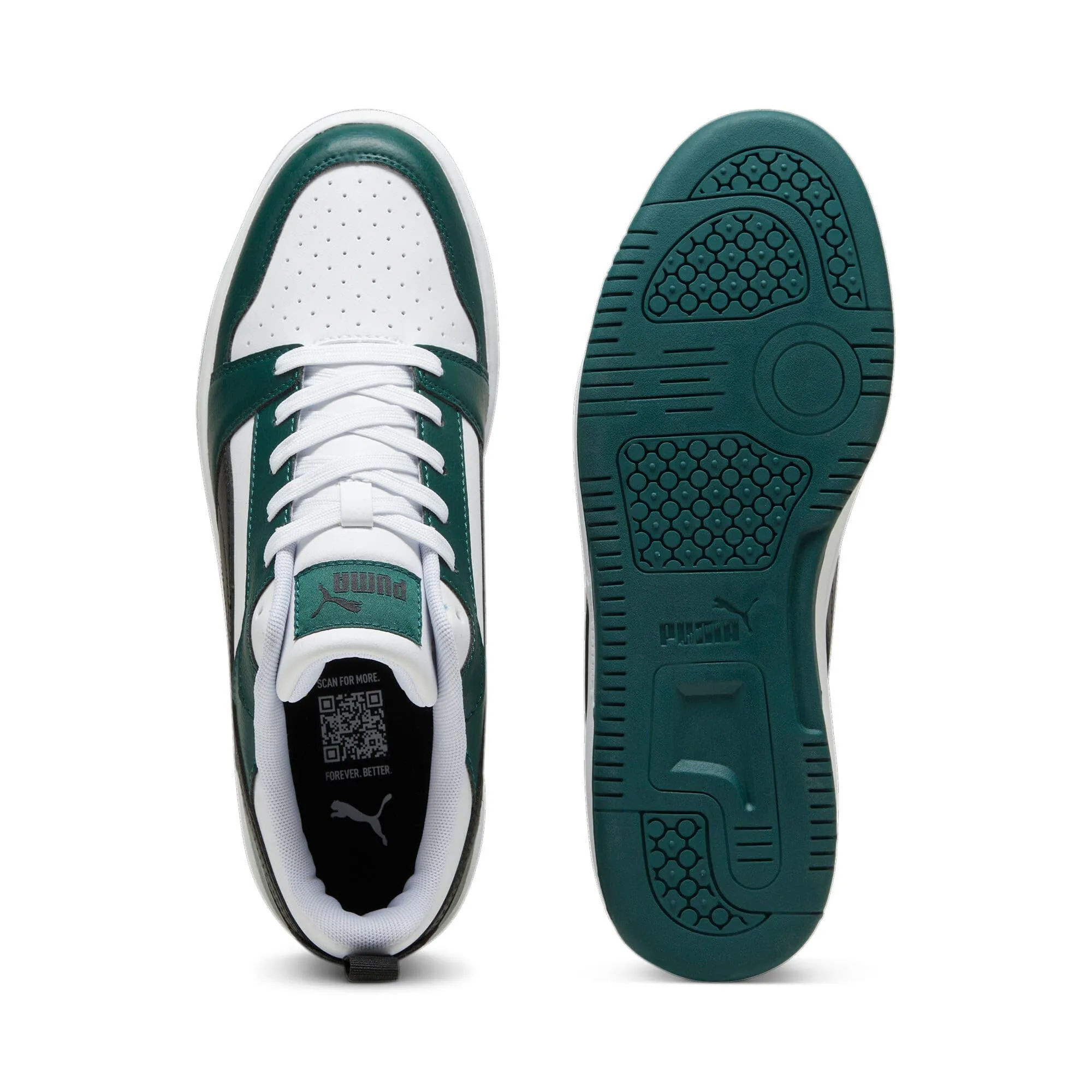 PUMA REBOUND V6 LOW 392328 34 BIANCO 44 - immagine 6