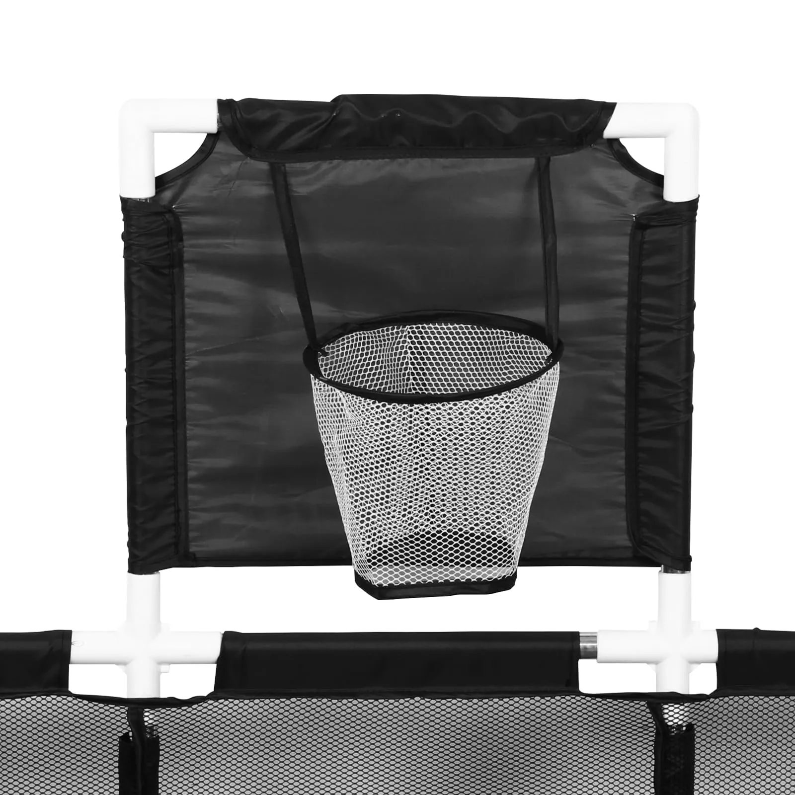 Parco per cuccioli con porta, parco per cuccioli o cani piccoli, recinzione solida in tessuto spesso e rete in nylon ad alta resistenza, lavabile in lavatrice, interno/esterno, 180 x 120 x 66 cm (nero - immagine 7