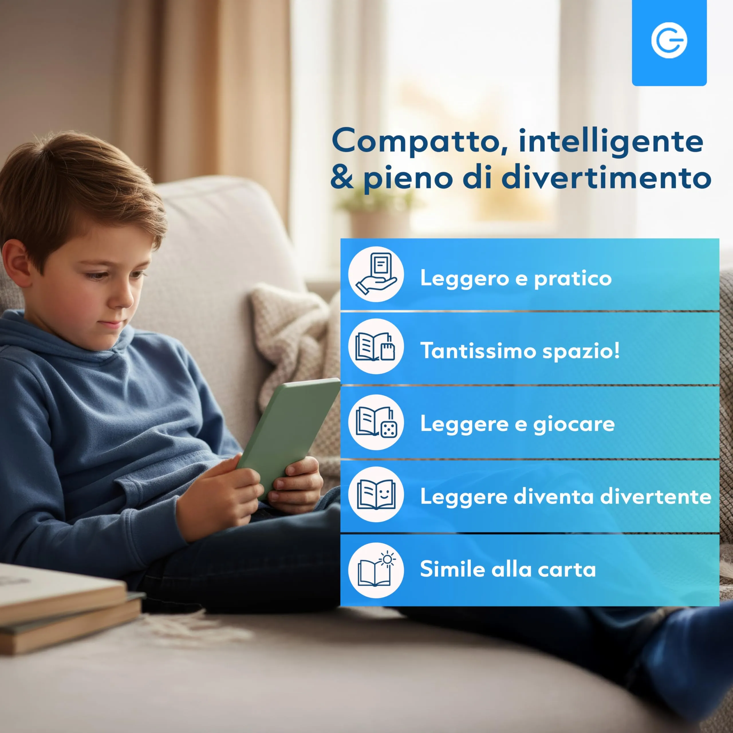 Silvergear Ebook Reader 4,7 pollici | PocketBook | E-Ink touchscreen | Memoria da 4 GB per 3000+ e-book | Senza riflessi e leggero | 13,7 x 7,55 x 0,84 cm | Verde - immagine 3