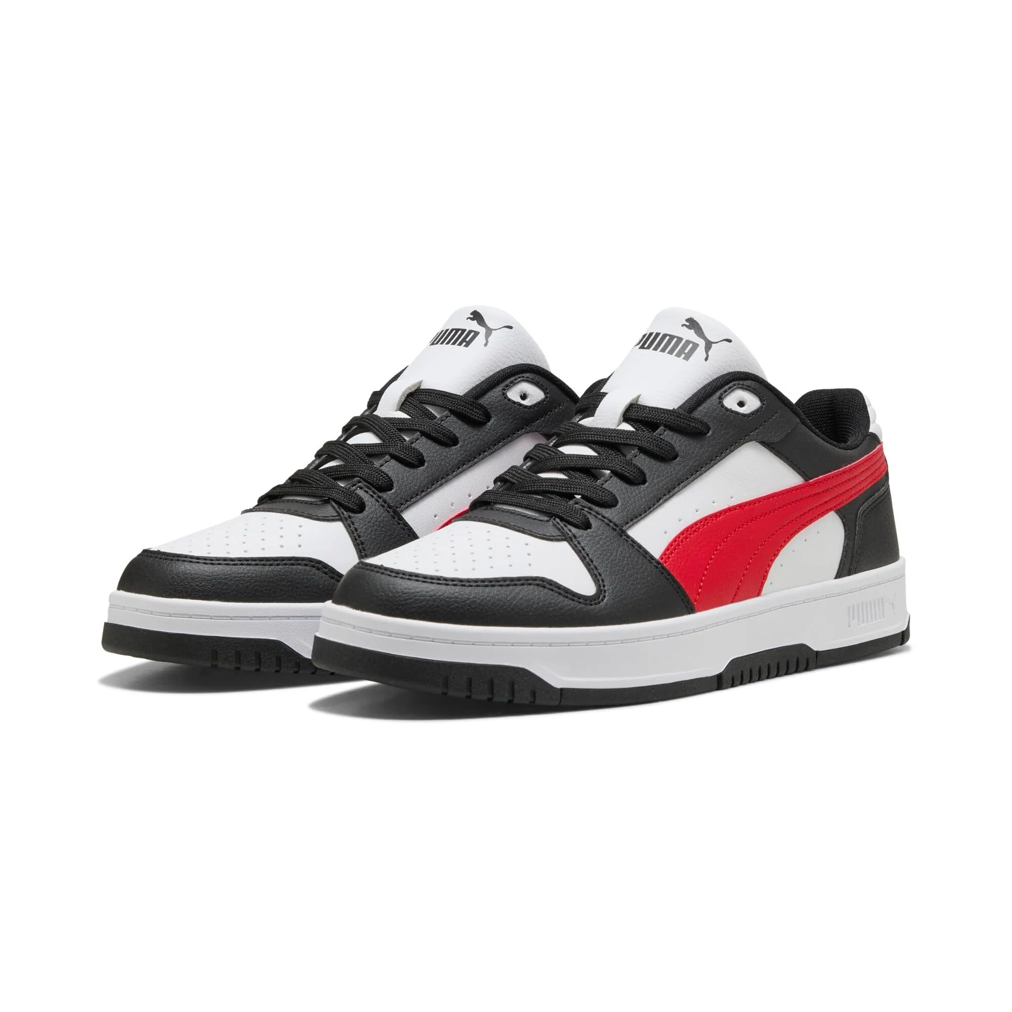 Puma Sneaker Rebound Slam Lo Unisex, Puma Nero Puma Rosso Puma Bianco, 41 EU - immagine 1