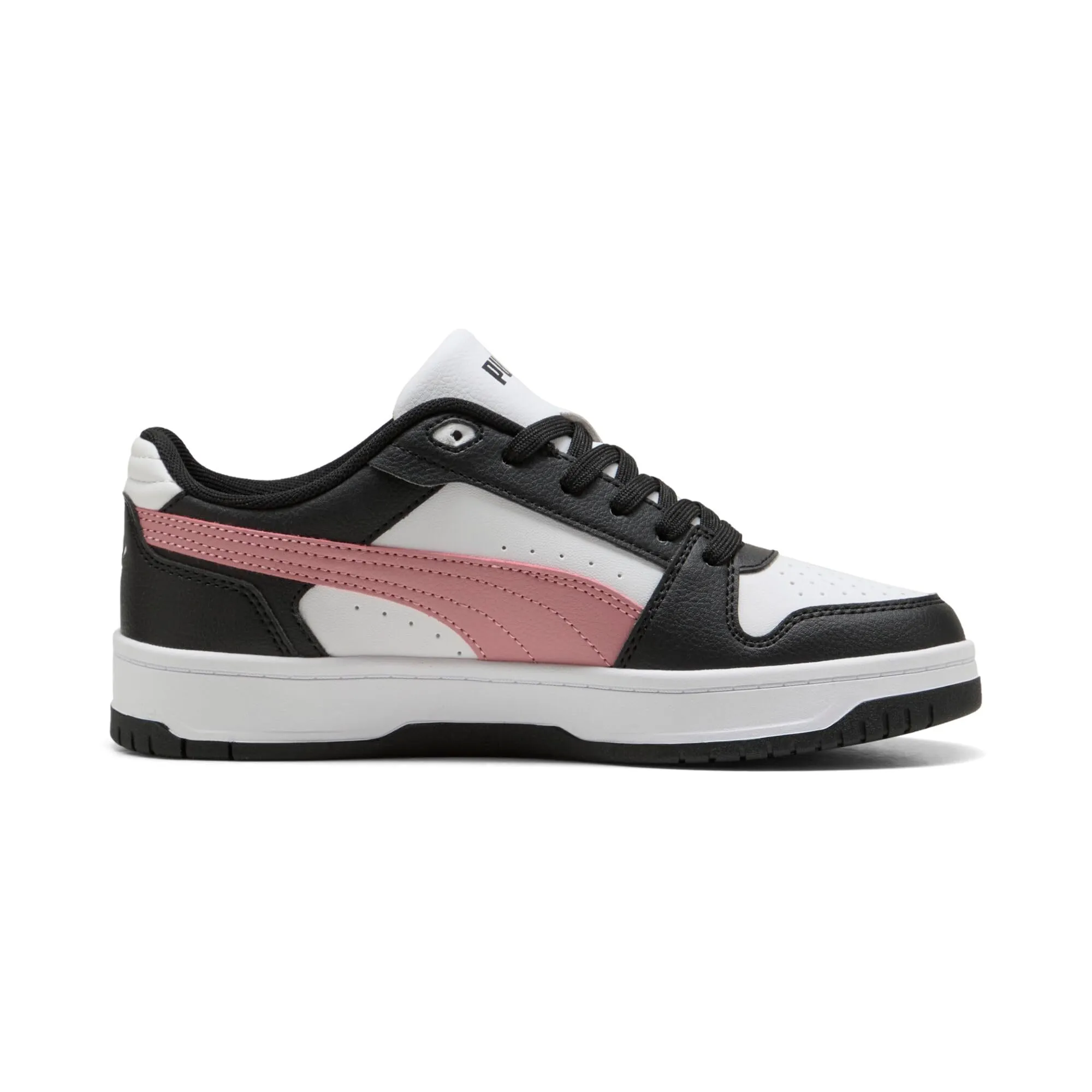Puma Rebound Slam Lo, Scarpe Unisex Adulto, Black Dusky Rosewood White, 45 EU - immagine 5