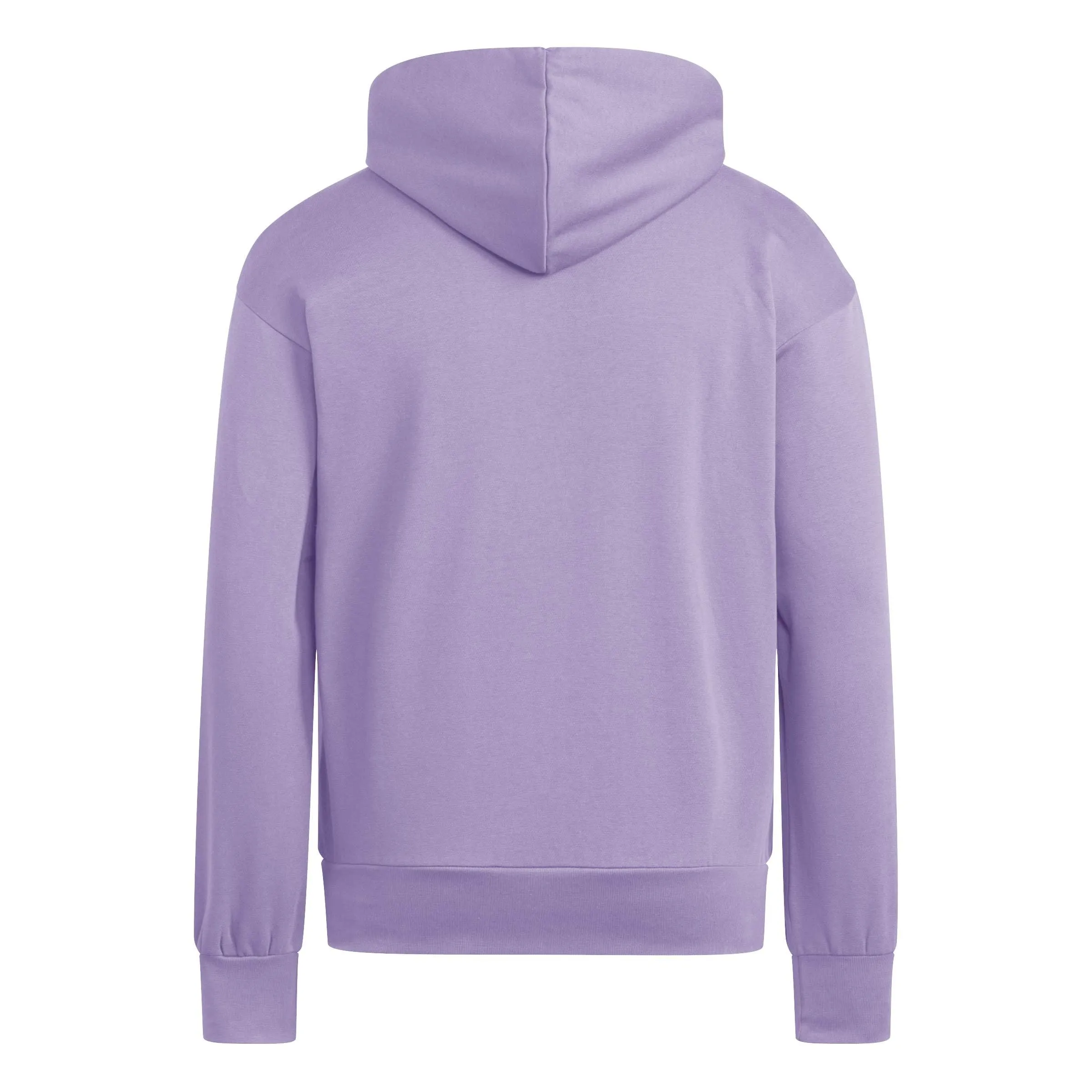 adidas Uomo Essentials Feelcozy Fleece Hoodie Sweatshirt, Magic Lilac/Black, XL - immagine 3