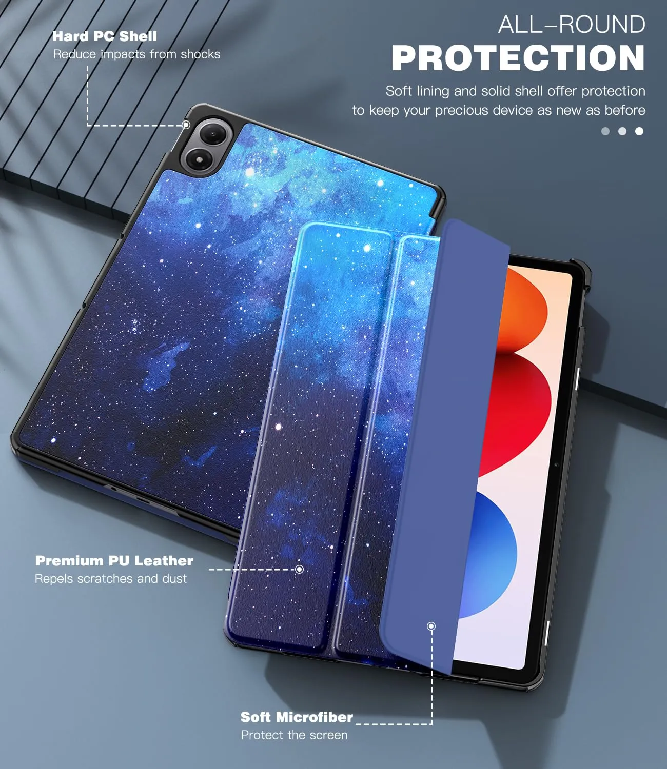 TiMOVO Cover per Xiaomi Redmi Pad 2 Pro / POCO Pad M1 12,1" 2025 - immagine 6