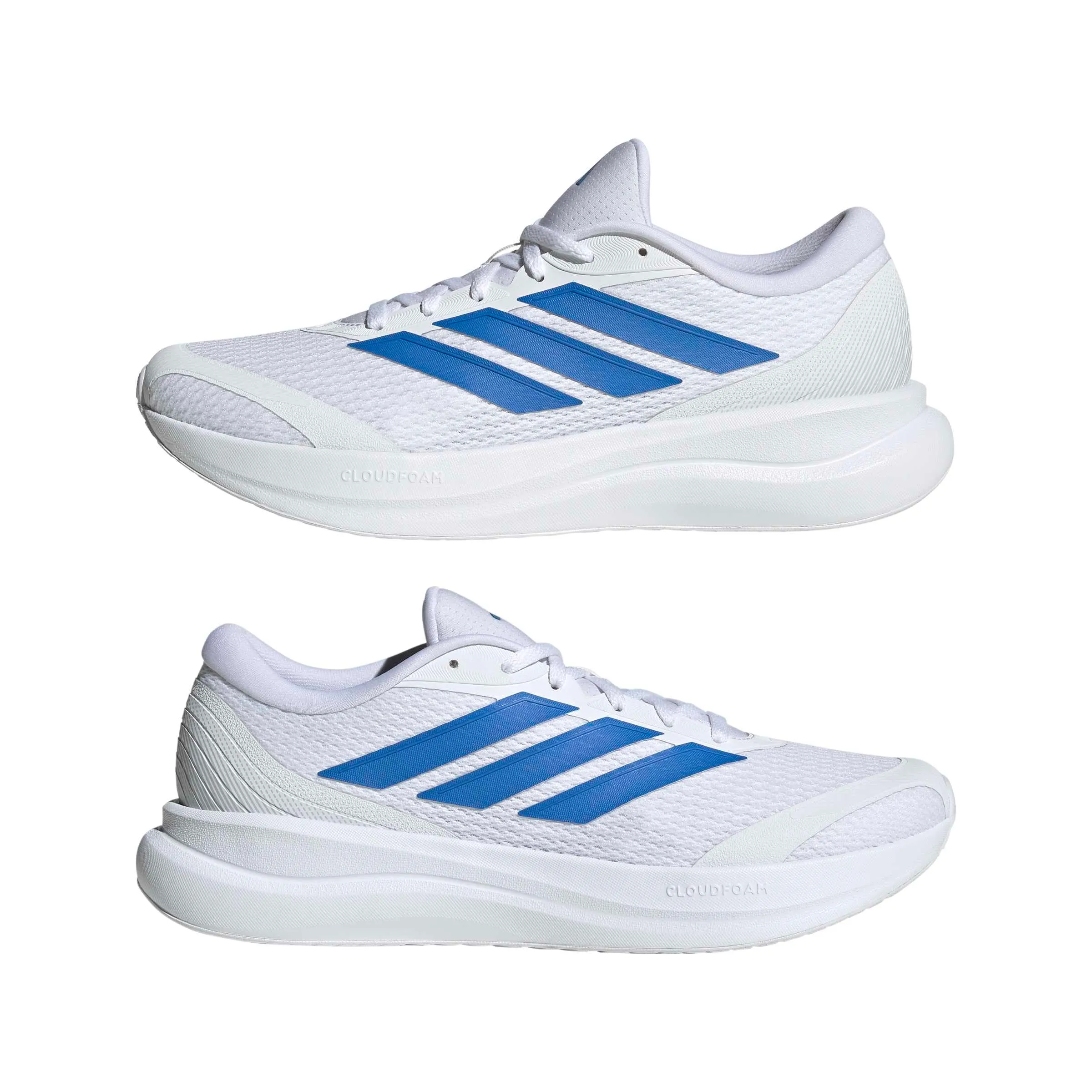 adidas Uomo Runfalcon 6 Shoes, Ftwr White/Bright Royal/Grey One, 38 2/3 EU - immagine 8