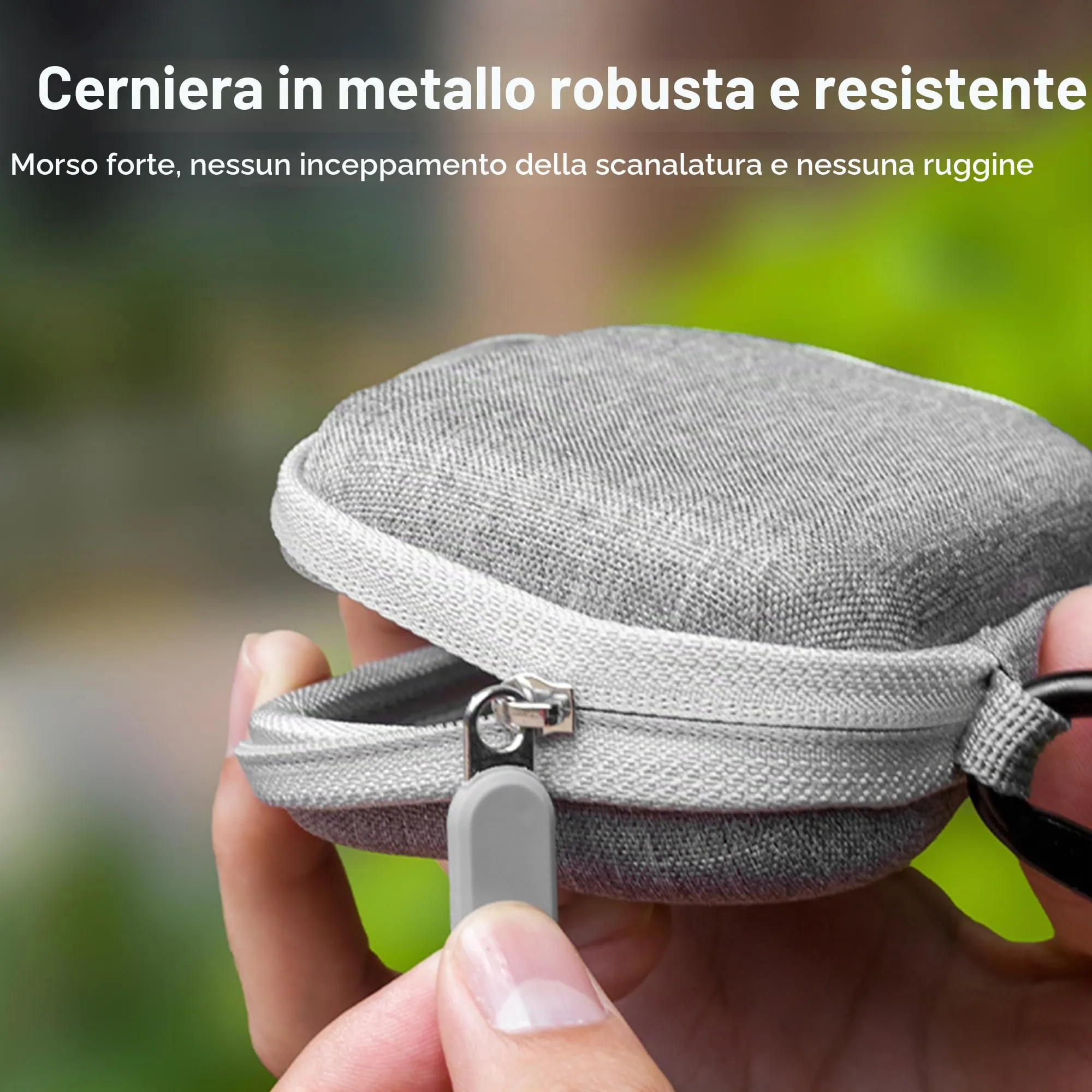 Lemxiee Custodia rigida per DJI Osmo Nano Cover Accessori + [2 Pezzi] Pellicola Vetro Temperato Protettiva Case - immagine 3
