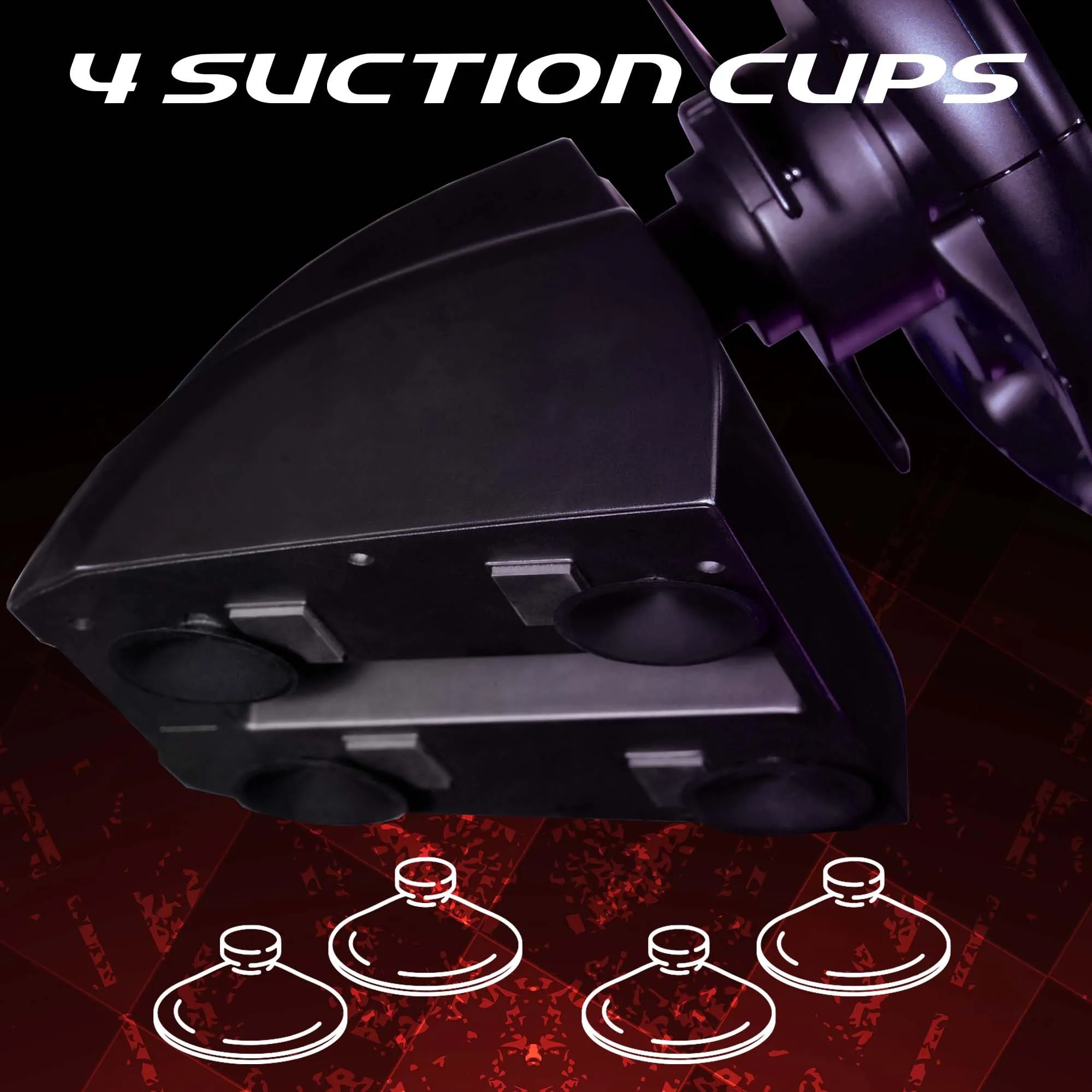 SUBSONIC - Volante Gaming 220 RS per PS4, Xbox, Switch 1 e 2, PC - Nero - immagine 6