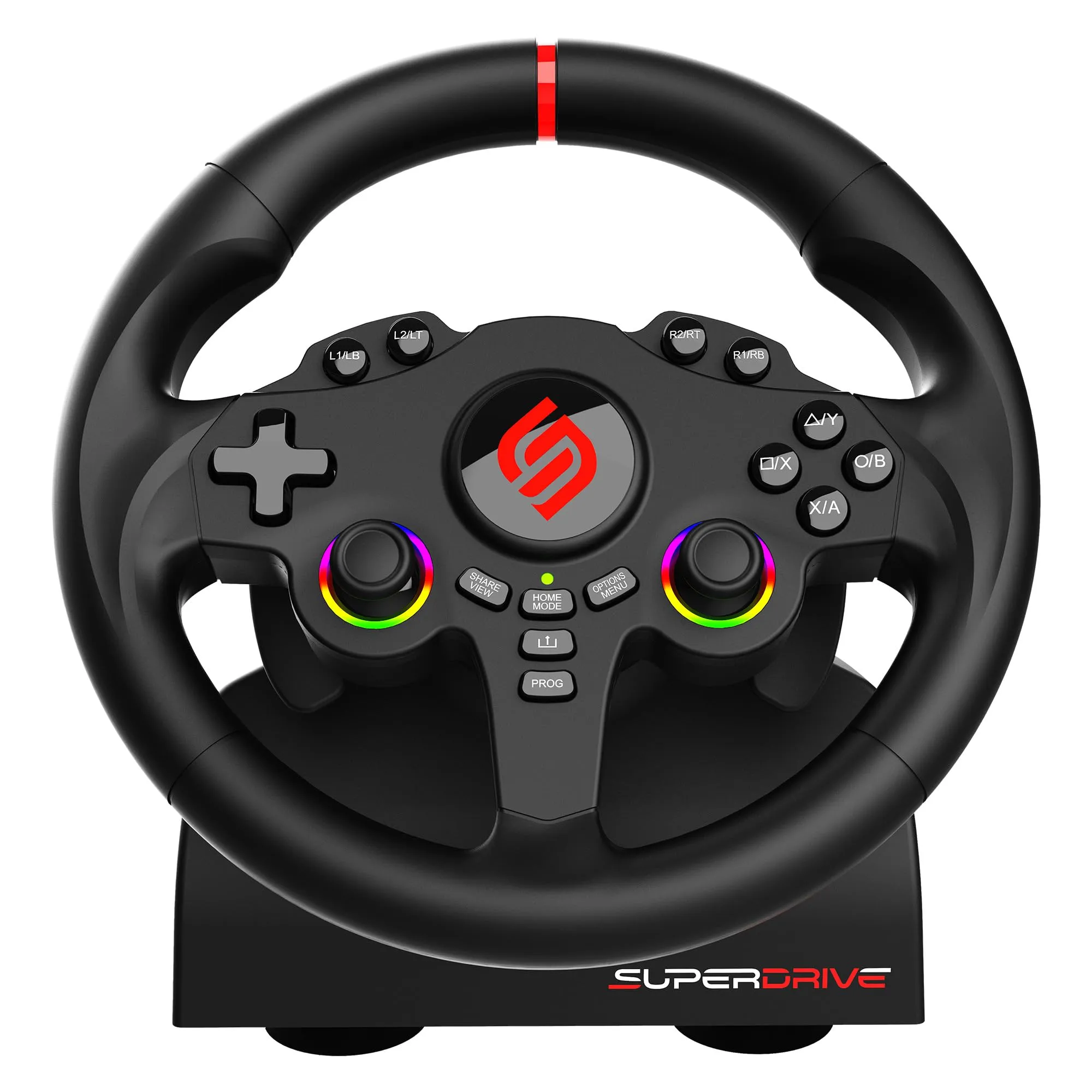 SUBSONIC - Volante Gaming 220 RS per PS4, Xbox, Switch 1 e 2, PC - Nero - immagine 10