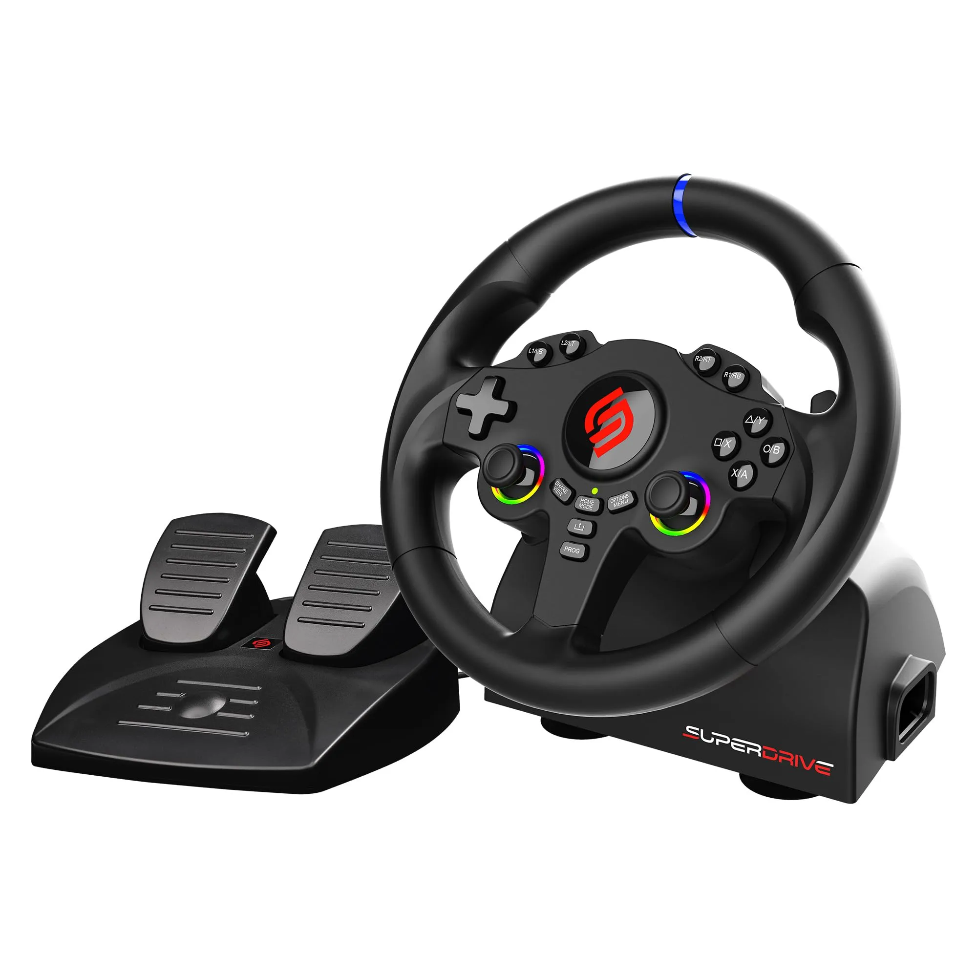 SUBSONIC - Volante Gaming 220 RS-5 per PS5 e PC - Nero - immagine 1