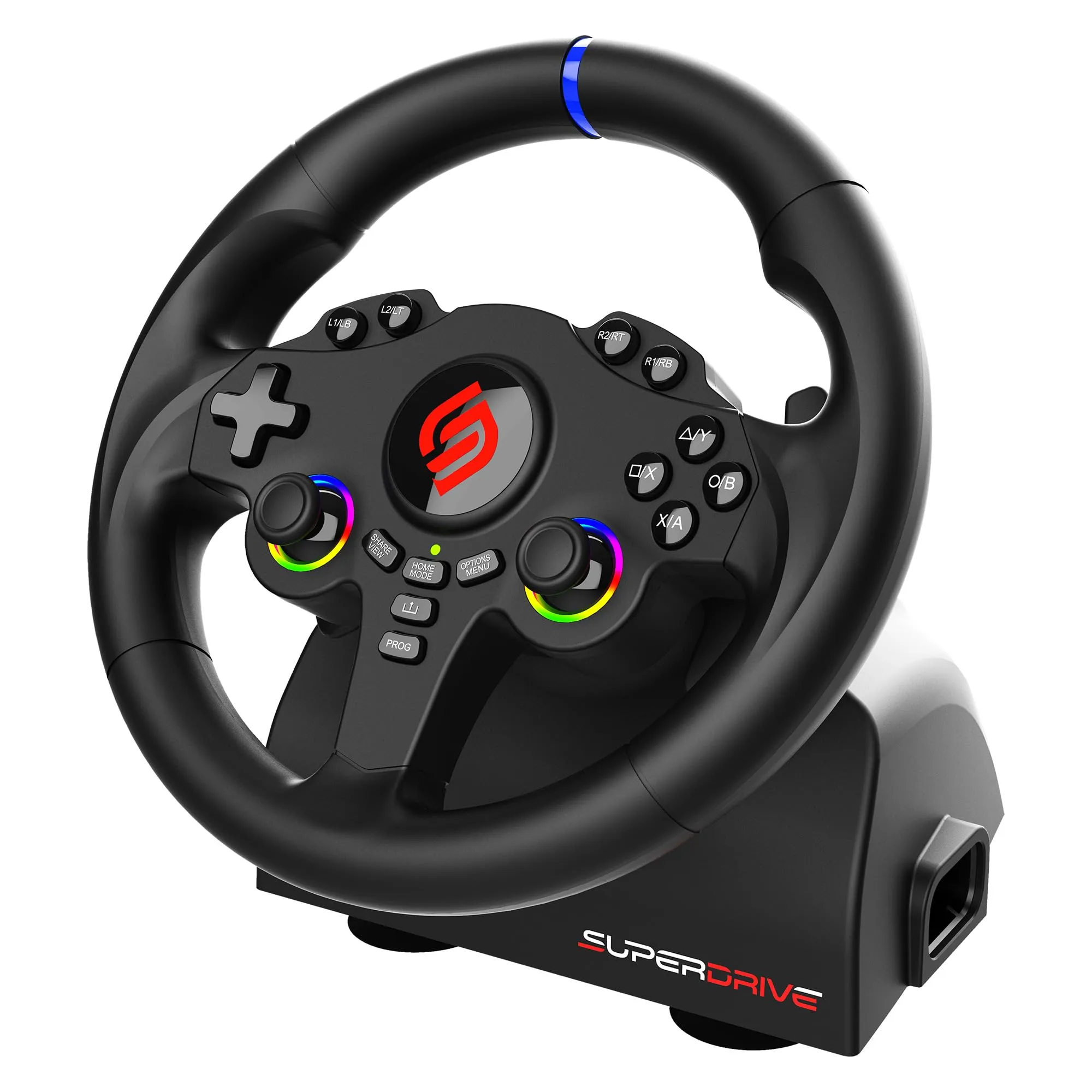 SUBSONIC - Volante Gaming 220 RS-5 per PS5 e PC - Nero - immagine 12