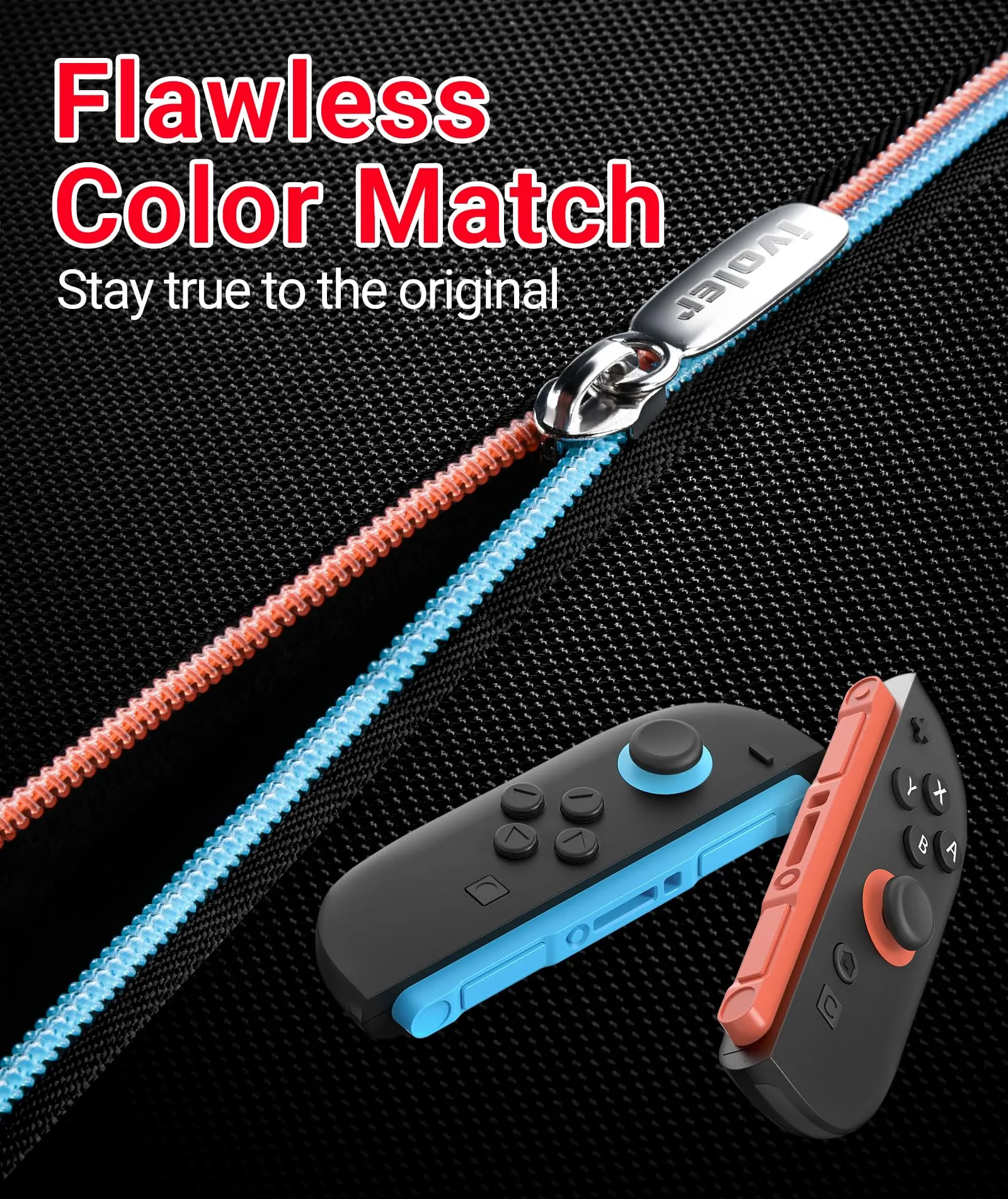 iVoler Custodia di Trasporto compatibile con Nintendo Switch/Nintendo Switch 2, Case da Viaggio Rigido Deluxe per Console Switch e Altri Accessori (Nero, Switch 2, Compatto) - immagine 2