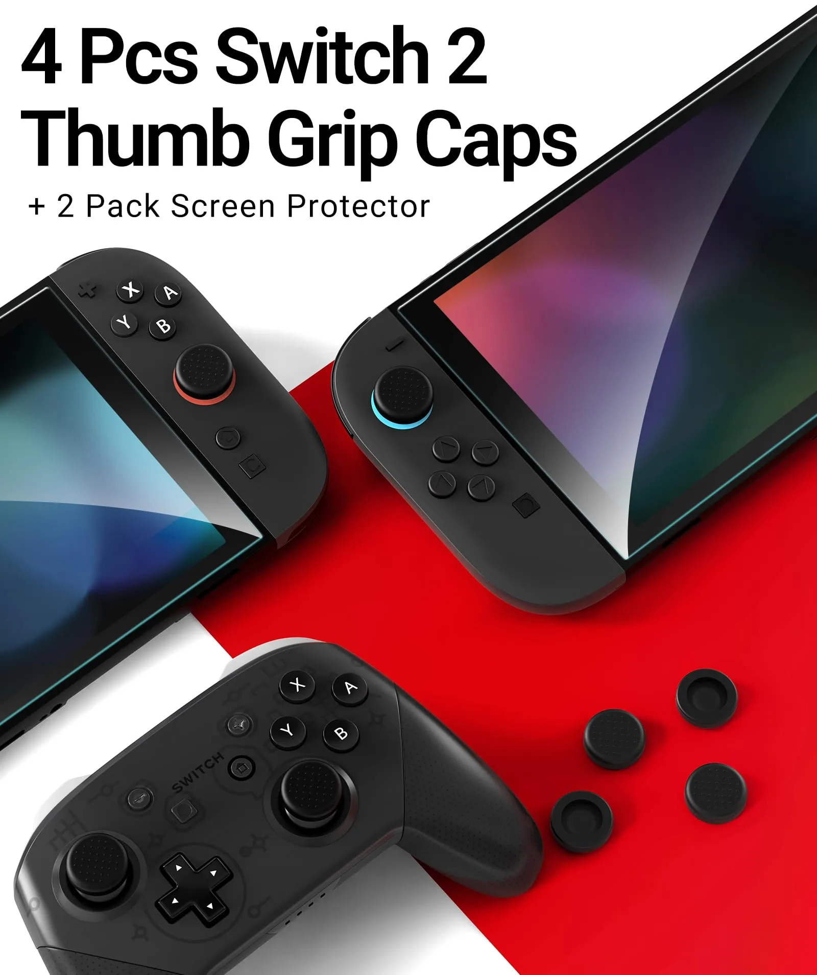 iVoler Custodia di Trasporto compatibile con Nintendo Switch/Nintendo Switch 2, Case da Viaggio Rigido Deluxe per Console Switch e Altri Accessori (Nero, Switch 2, Compatto) - immagine 7