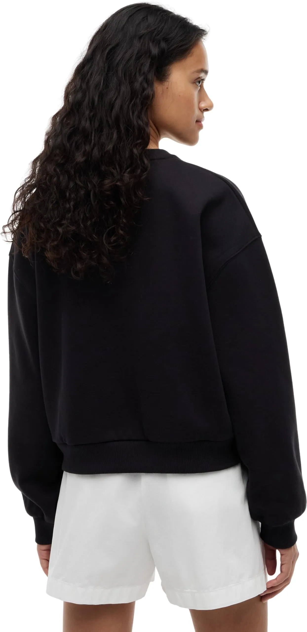 Tommy Hilfiger Felpa da Donna Senza Bottoni, Nero, 76 cm - immagine 2