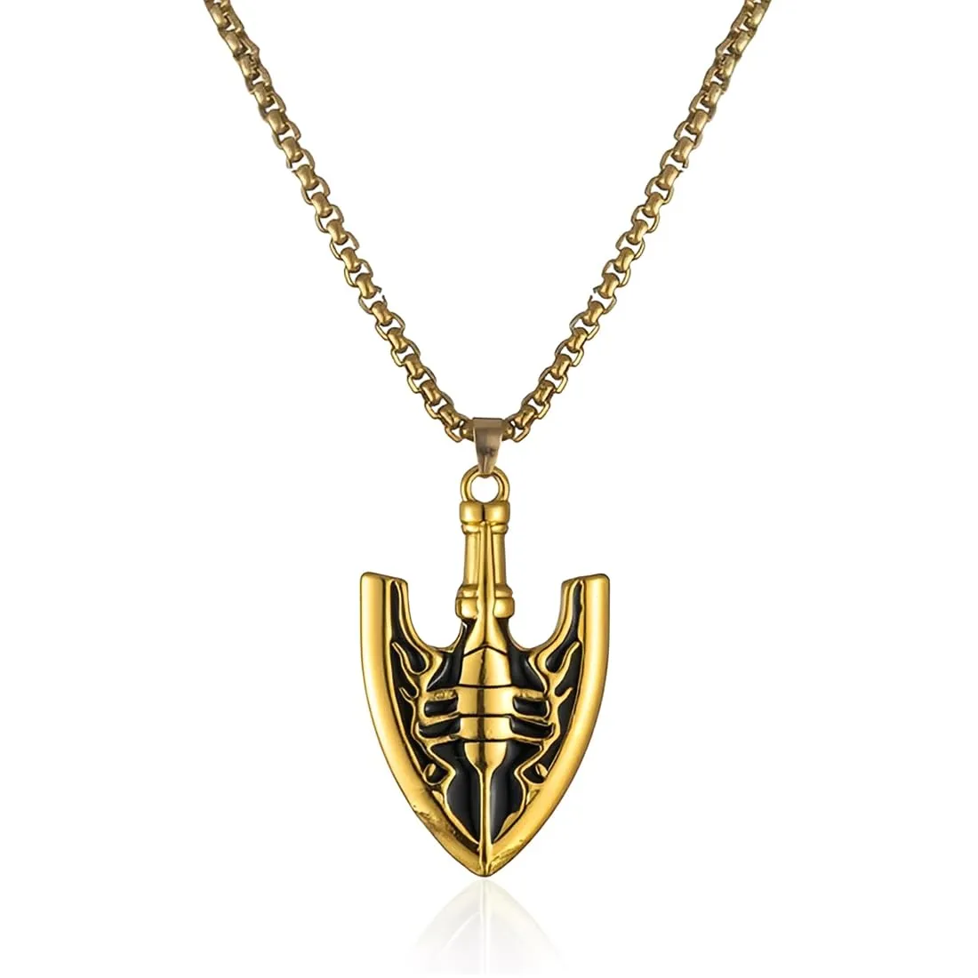 NHPY Jojo Bizarre Adventure Anime Freccia Ciondolo Collana per Uomini,per JoJo's Bizarre Adventure Fan - immagine 1