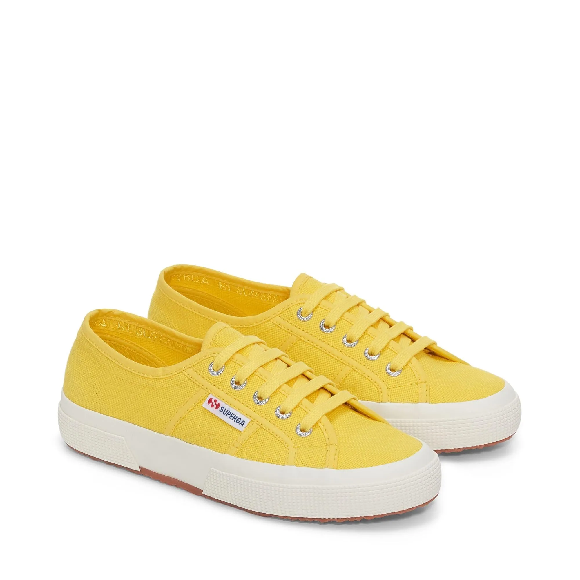 SUPERGA - Sneakers, Bambino/a, Giallo, Cotone, Tennis, 2750-Bstrap, Taglia: 21 - immagine 3
