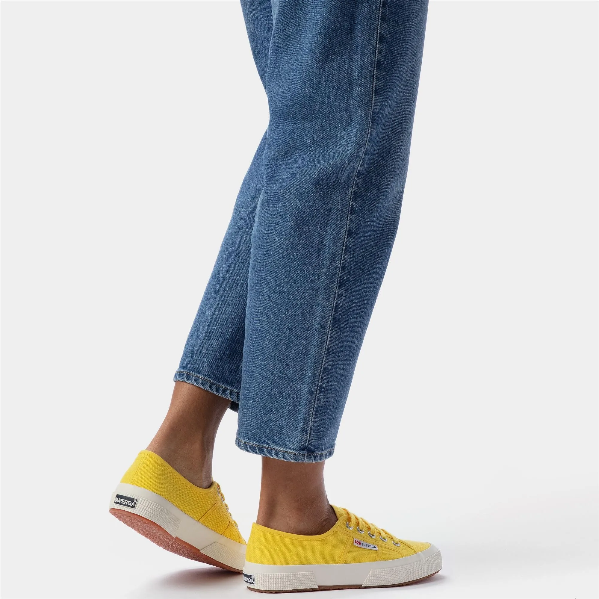 SUPERGA - Sneakers, Bambino/a, Giallo, Cotone, Tennis, 2750-Bstrap, Taglia: 21 - immagine 7