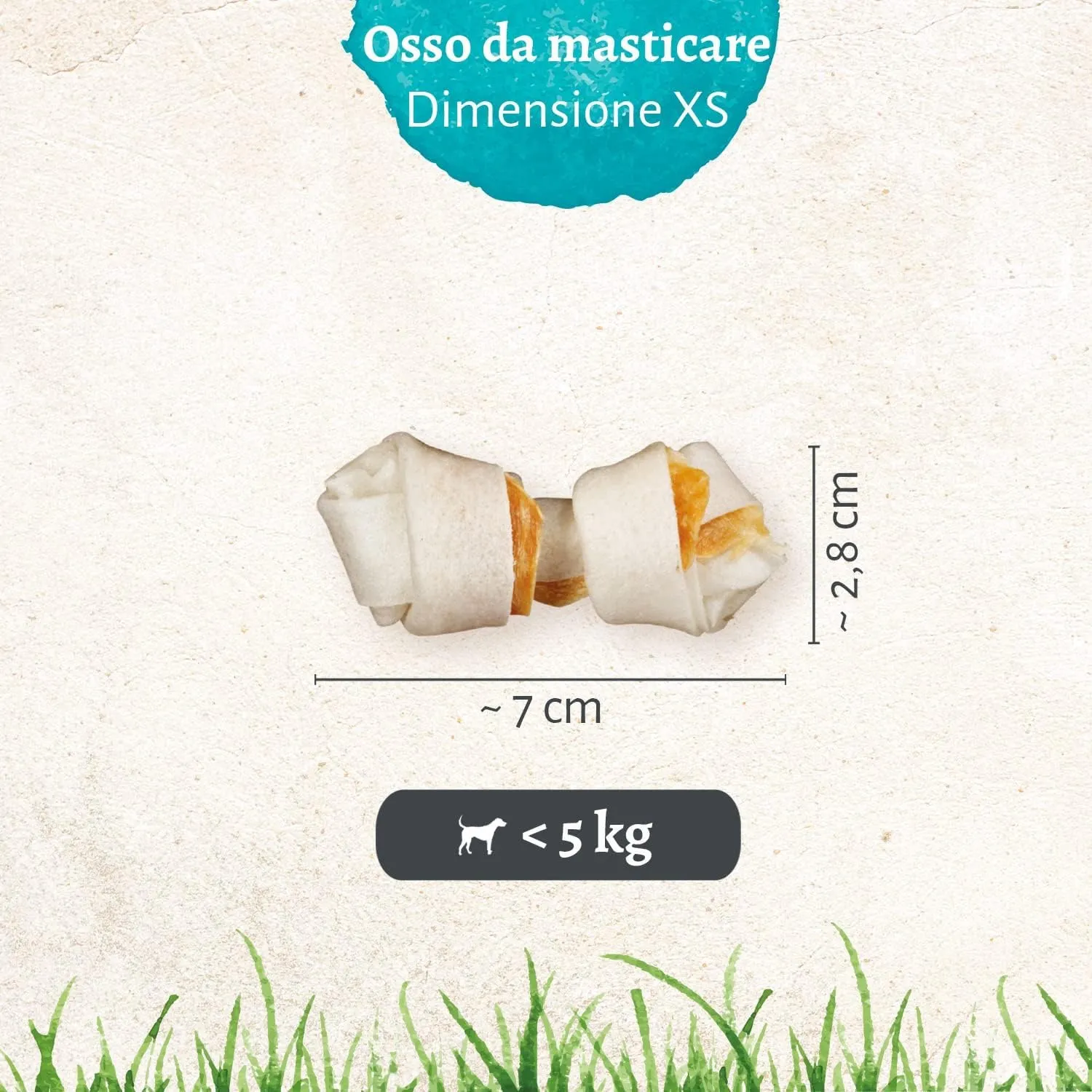 8in1 Dental Delights Ossa XS - Ossa masticabili per Cani - 7 Pezzi - immagine 5