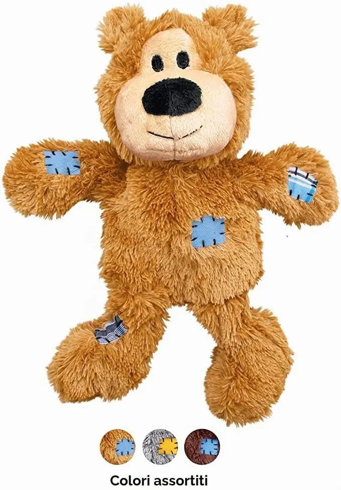 Kong Wild Knots Bears - Giocattoli per cani resistenti, taglia: S/M, confezione da 2 - immagine 6