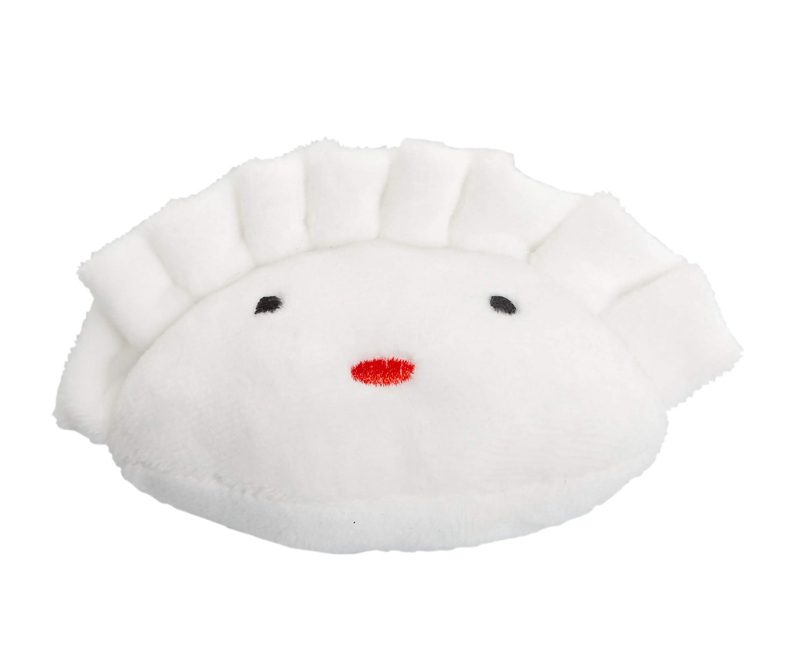 Pearhead Dim Sum - Set di 3 giocattoli per animali domestici, set di 3 giocattoli per cani che scricchiolano il proprietario di animali domestici, colore: bianco - immagine 3