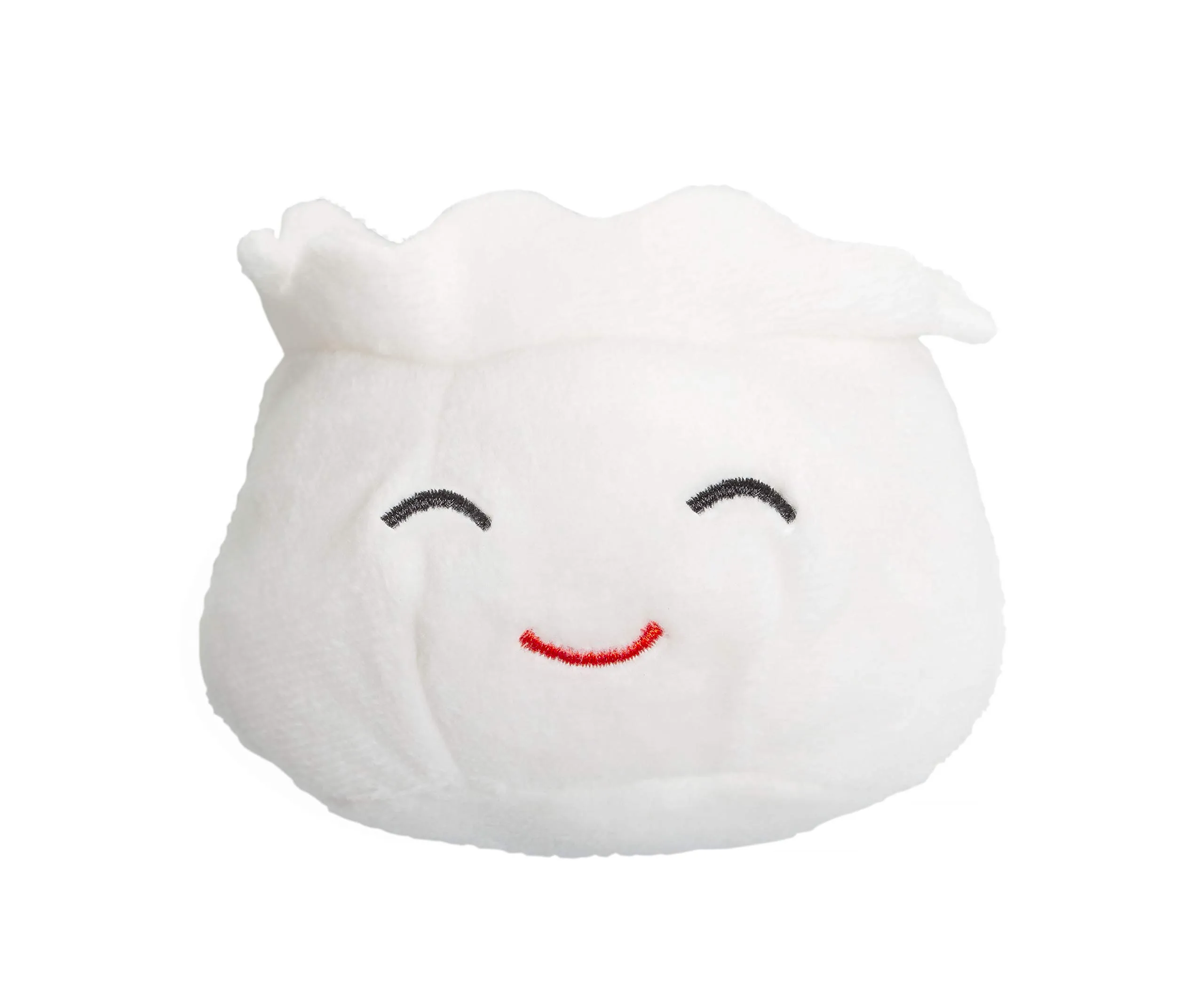 Pearhead Dim Sum - Set di 3 giocattoli per animali domestici, set di 3 giocattoli per cani che scricchiolano il proprietario di animali domestici, colore: bianco - immagine 5
