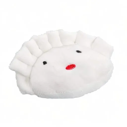 Pearhead Dim Sum - Set di 3 giocattoli per animali domestici, set di 3 giocattoli per cani che scricchiolano il proprietario di animali domestici, colore: bianco - immagine 10