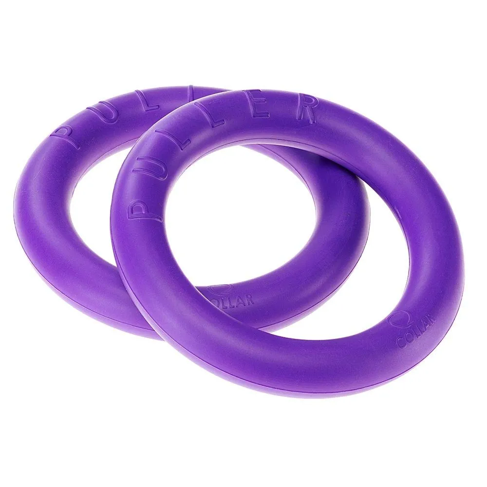 Ferplast Gioco Cane, Anello Addestramento Cani da Masticare, per Corsa, Salto, Tiro, Materiale Robusto Atossico, Galleggiante, PULLER MIDI, Giochi per Cane Piccolo e Medio, Set di 2 Anelli Fitness - immagine 1