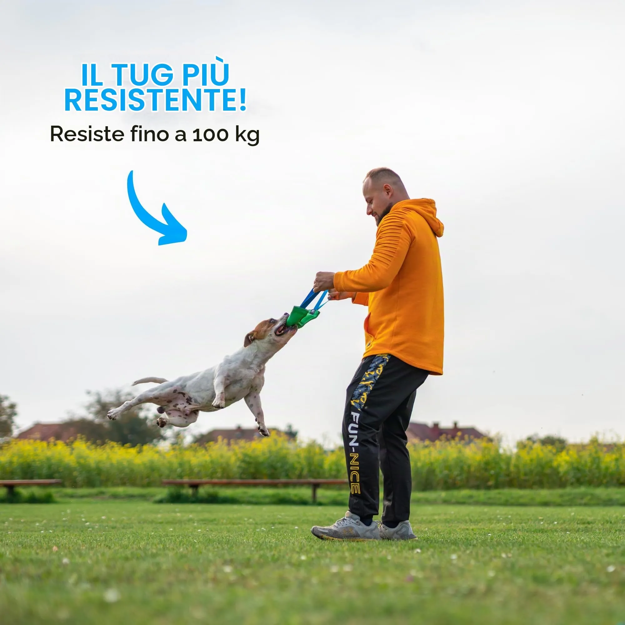 Bull Fit Manicotto per cani, con due fiocchi, 30 cm, arancione - immagine 7