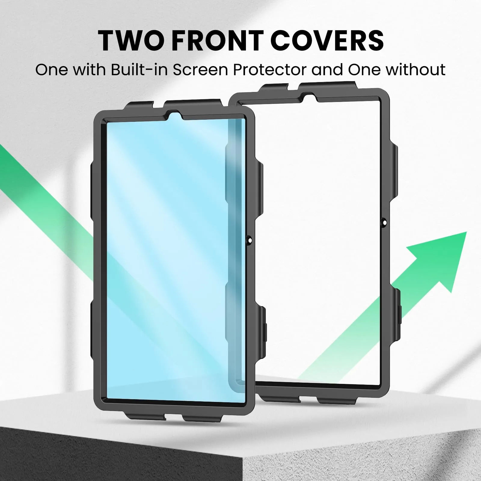 SEYMAC Cover per Samsung Galaxy Tab S6 Lite (10,4" 2024/2022/2020), Azzurro - immagine 8