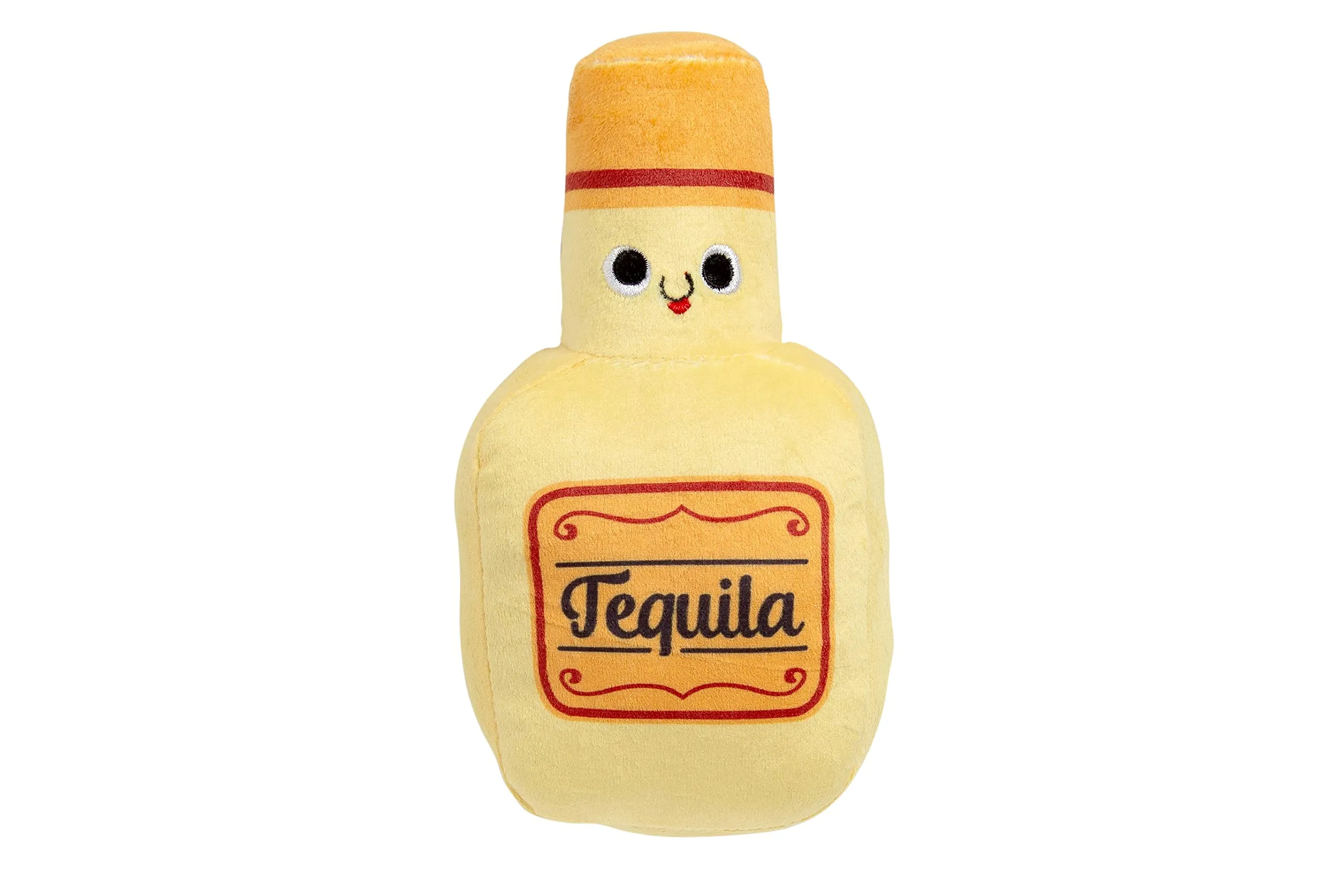 Pearhead Set di 3 giocattoli per cani in peluche Tequila Shots Tequila al sale e lime per cani, regali per genitori di animali domestici, set di 3 giocattoli - immagine 4