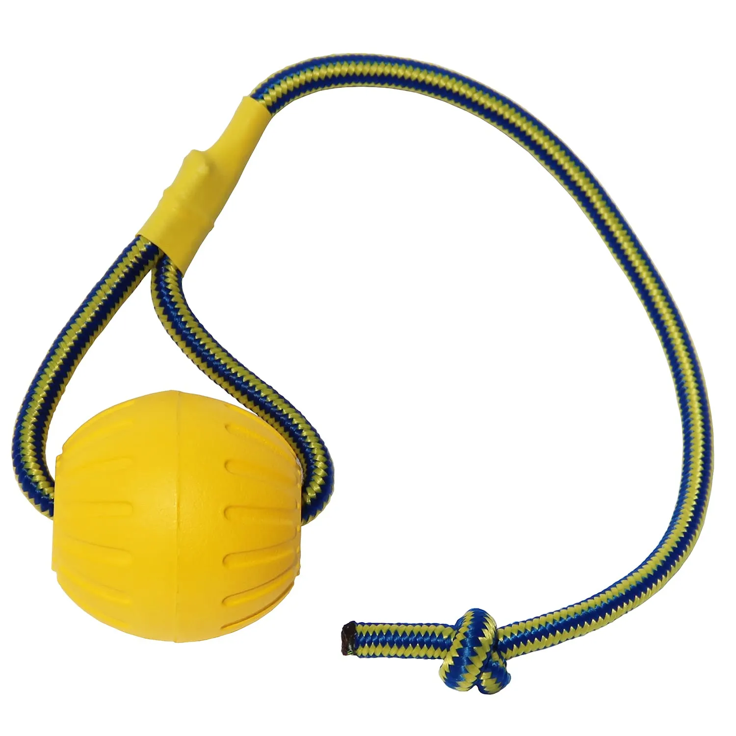 MMSGA Palla Per Cani Con Corda, Palla da Addestramento Per Cani in Schiuma, Palla Giocattolo Galleggiante Per Cani, Giocattolo Per Rimorchiatore Per Cani Piccolo Medio Grande (7 cm) - immagine 1